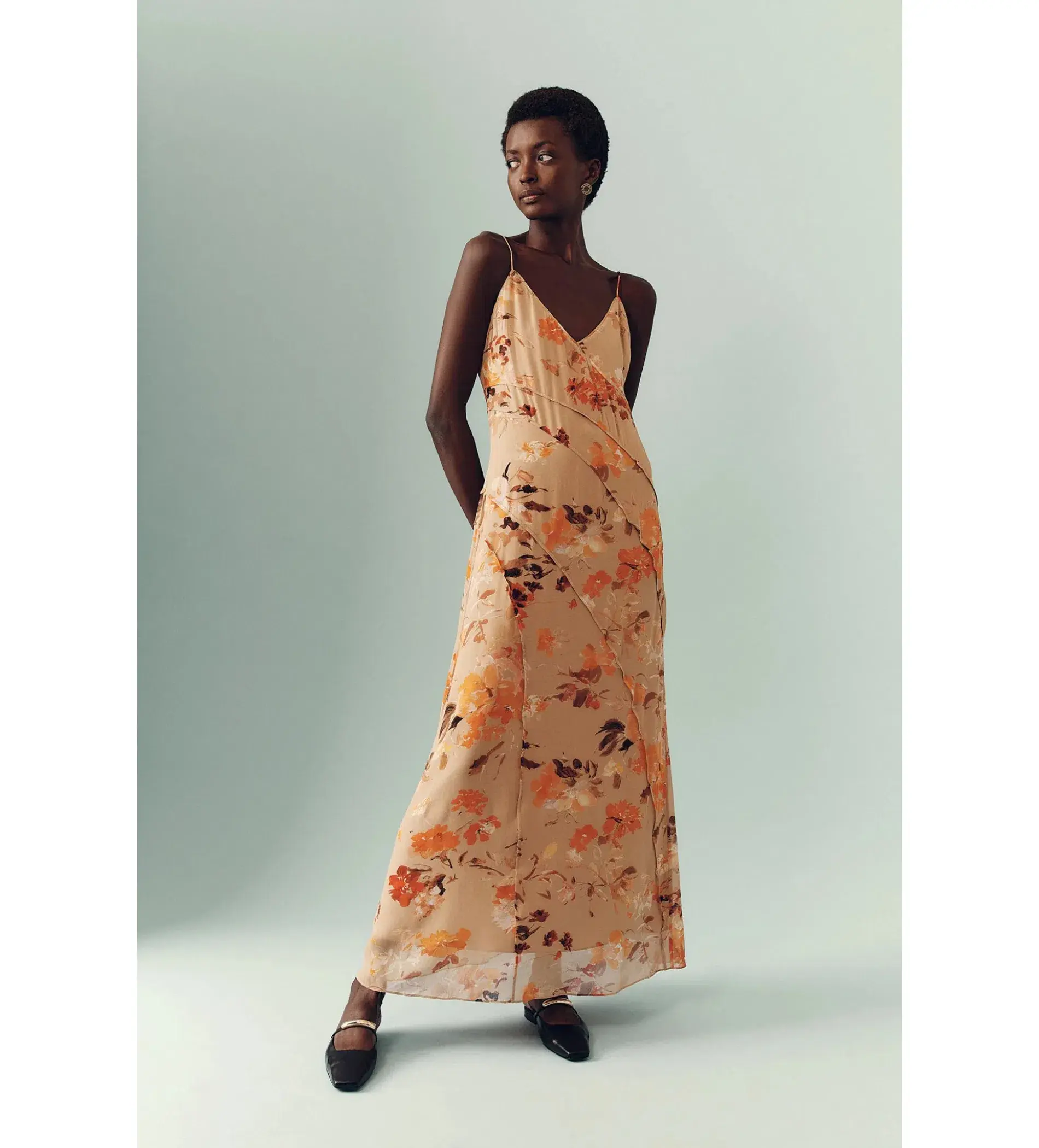 Aje Exurbia Seamed Midi Dress Meadow Blooms Size AU 10 - Image 2
