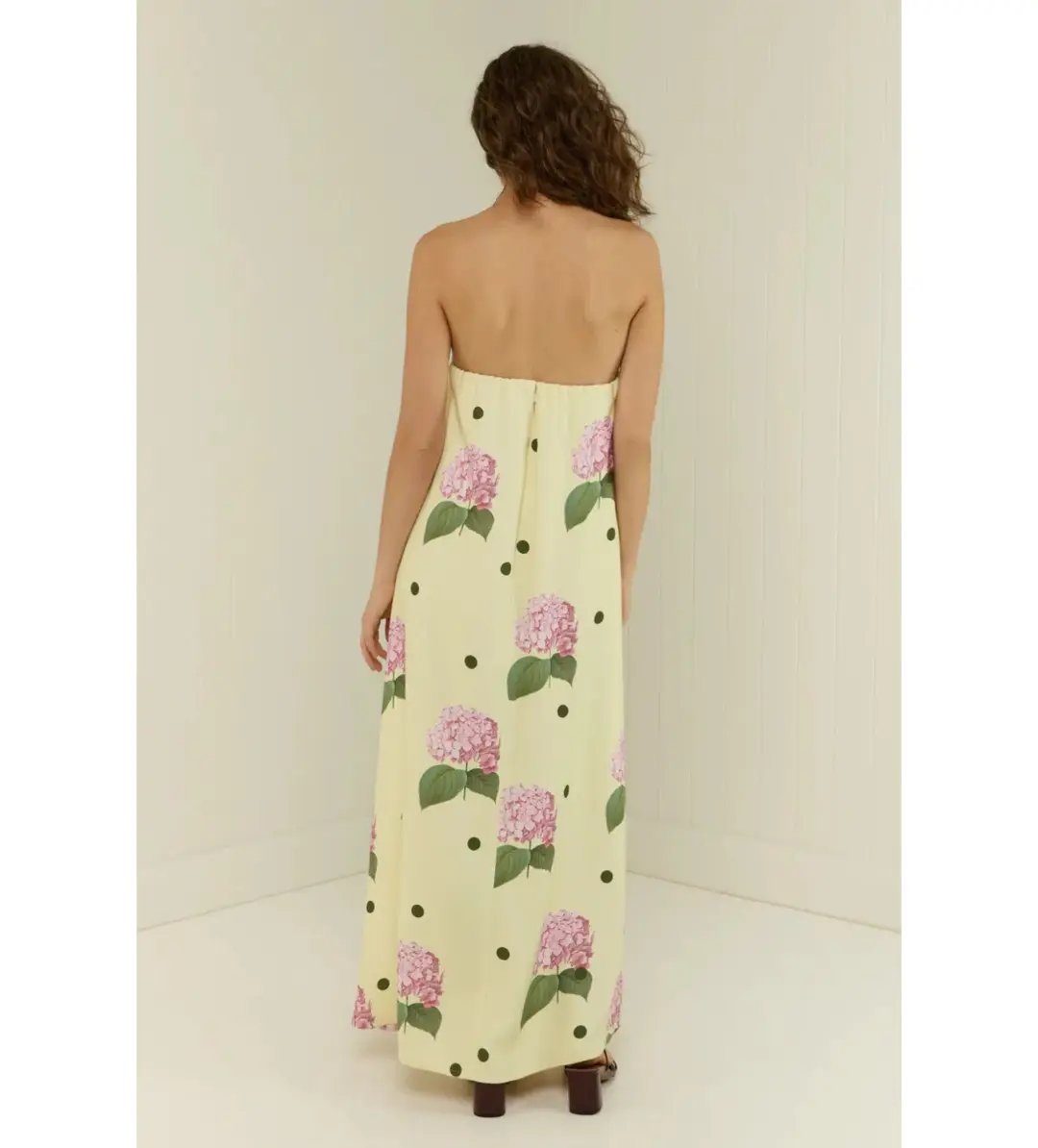Palm Noosa Alessia Maxi Dress Portofino Polka Dot Size AU 10 for rent on The Volte - main image