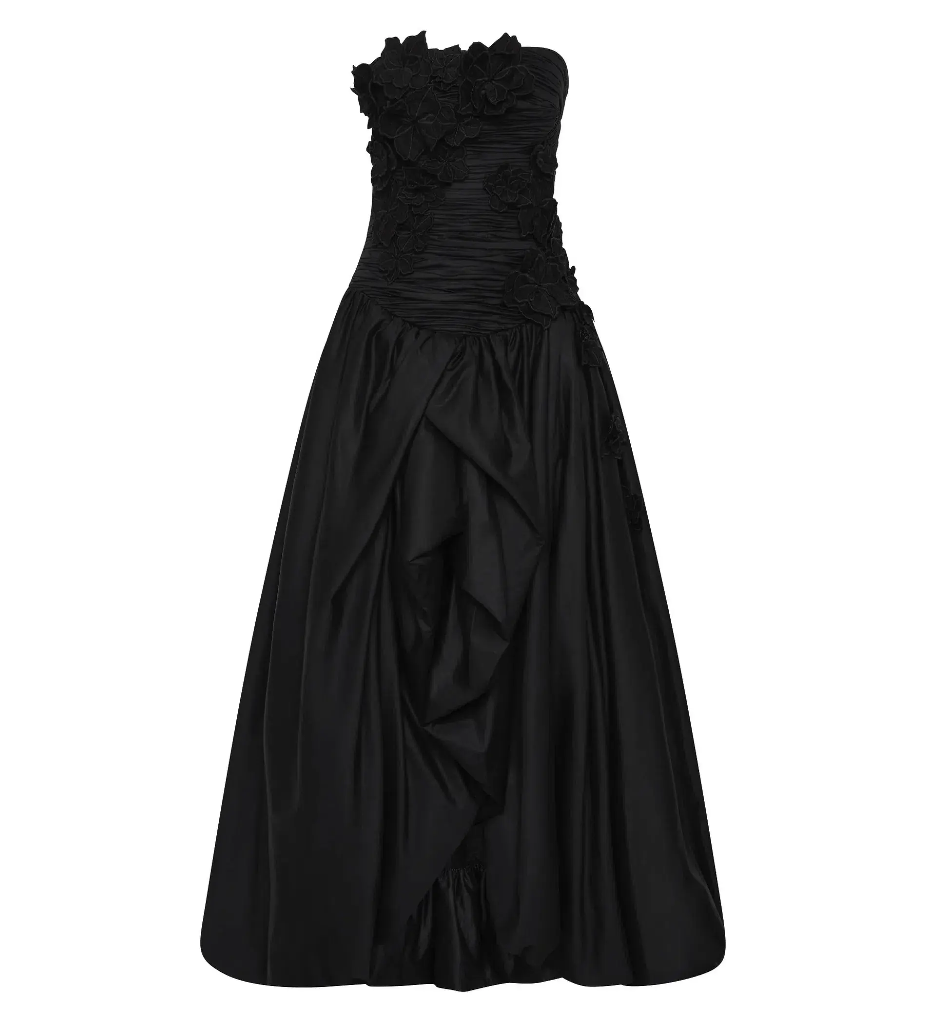 Aje Splendour Flower Gown Black Size AU 8 - Image 7