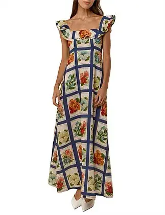 Palm Noosa Gia Dress Floral Size 12 for rent on The Volte - main image