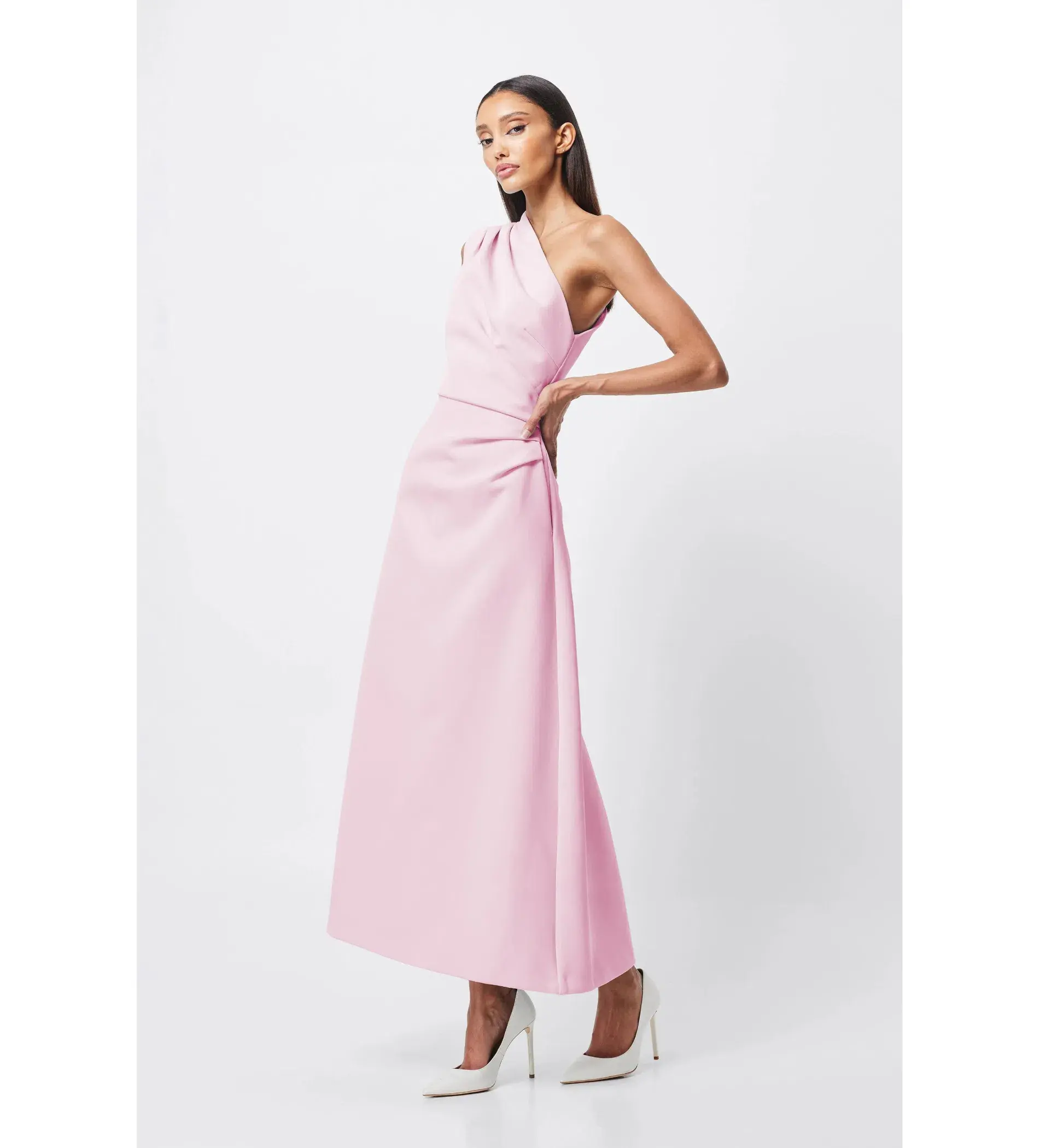 Mossman Ignite Maxi Dress Pink Size AU 12 - Image 2