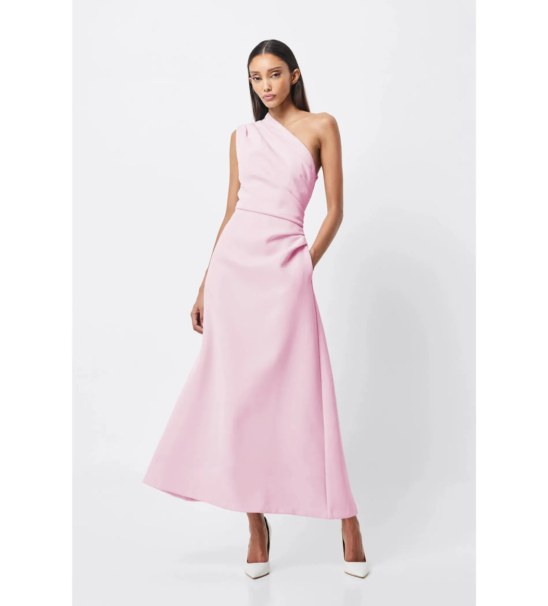 Mossman Ignite Maxi Dress Pink Size AU 12 - Image 1