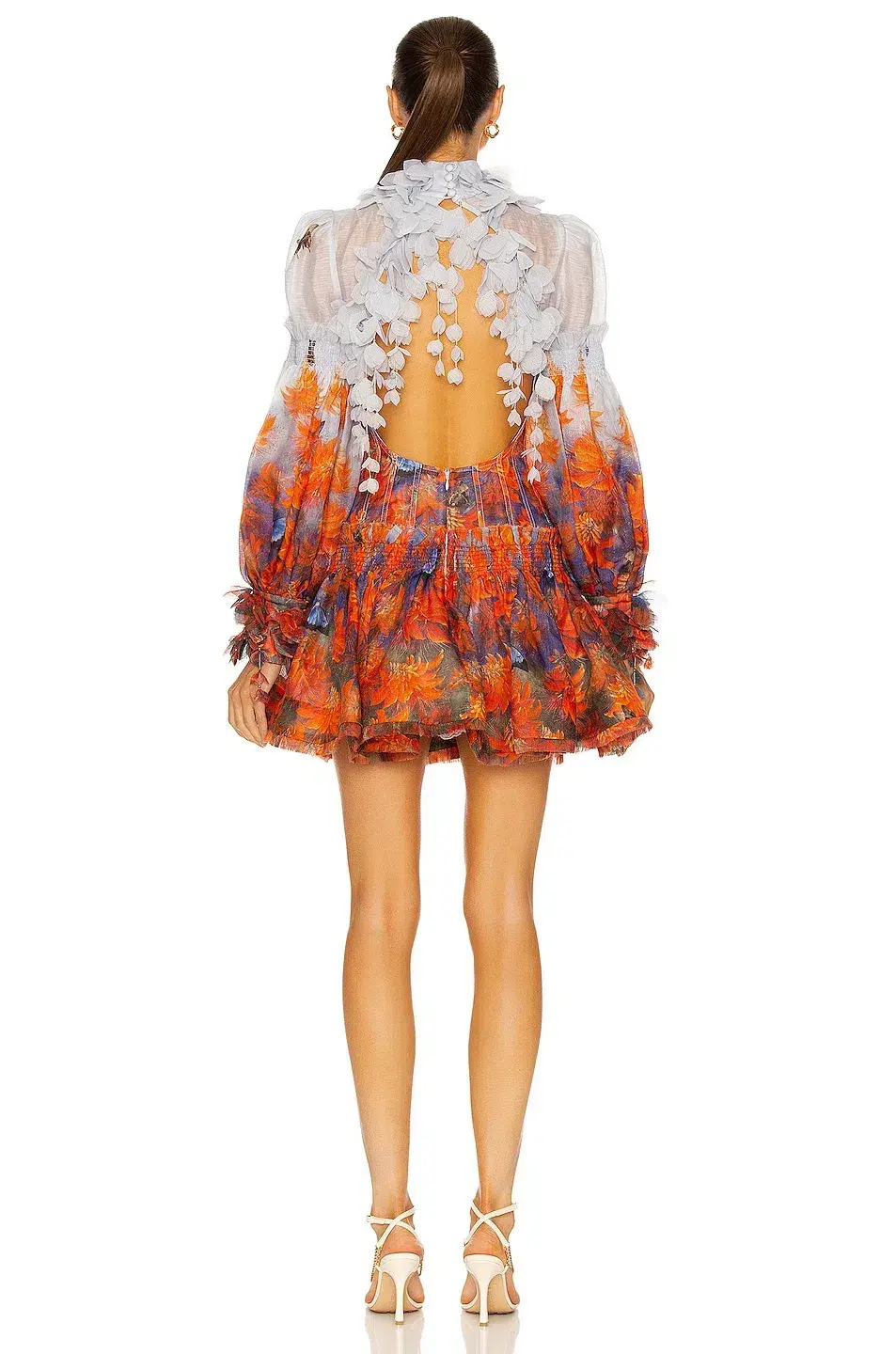 Zimmermann Botanica Wildflower Mini Dress Multi Size 2 /AU 12  - Image 3