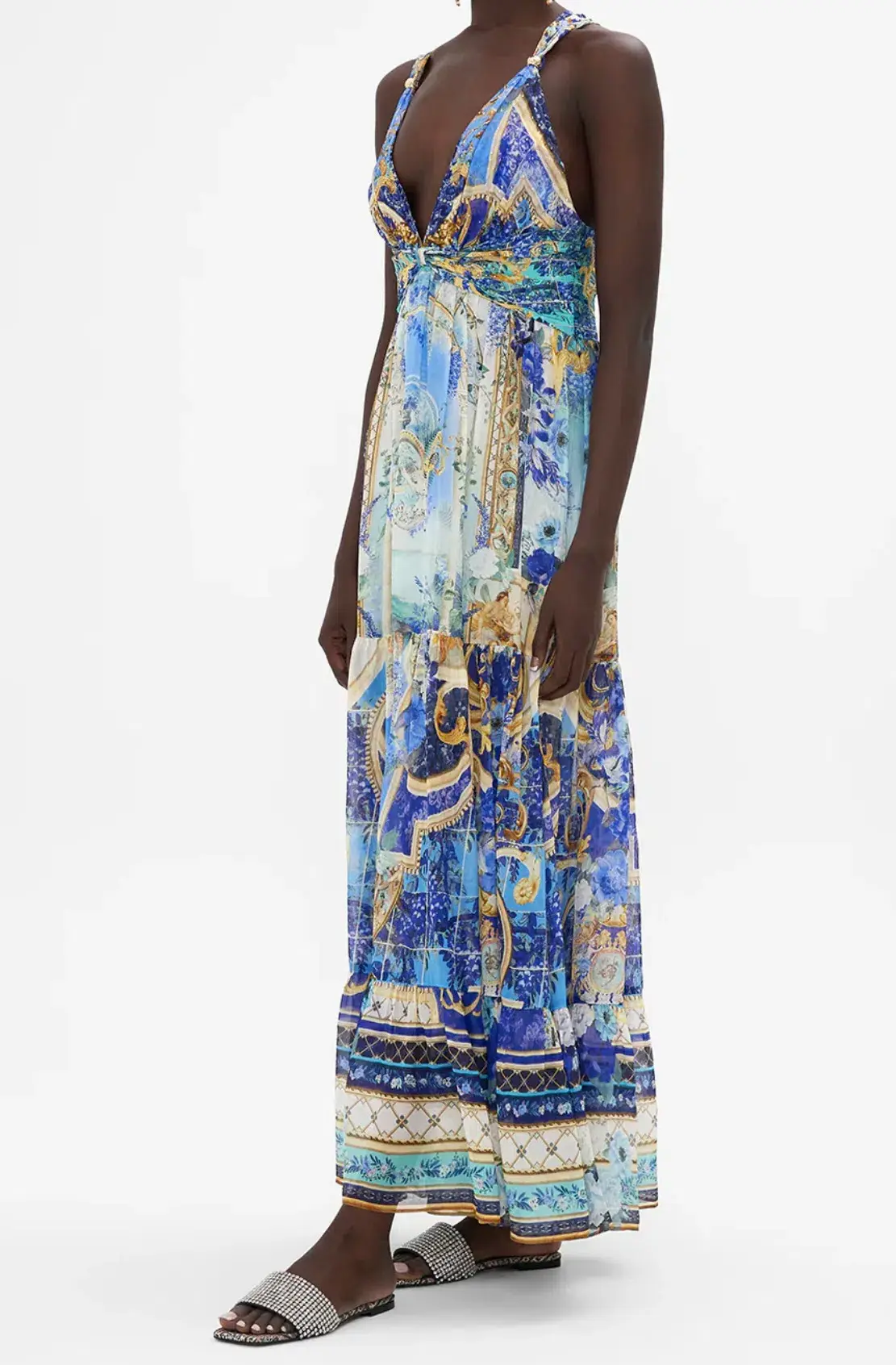 Camilla Views of Vesuvius Dress Blue Size 8  - Image 2