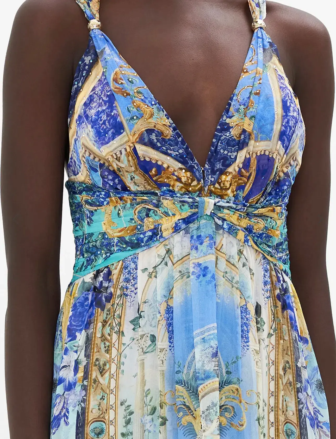 Camilla Views of Vesuvius Dress Blue Size 8  - Image 3