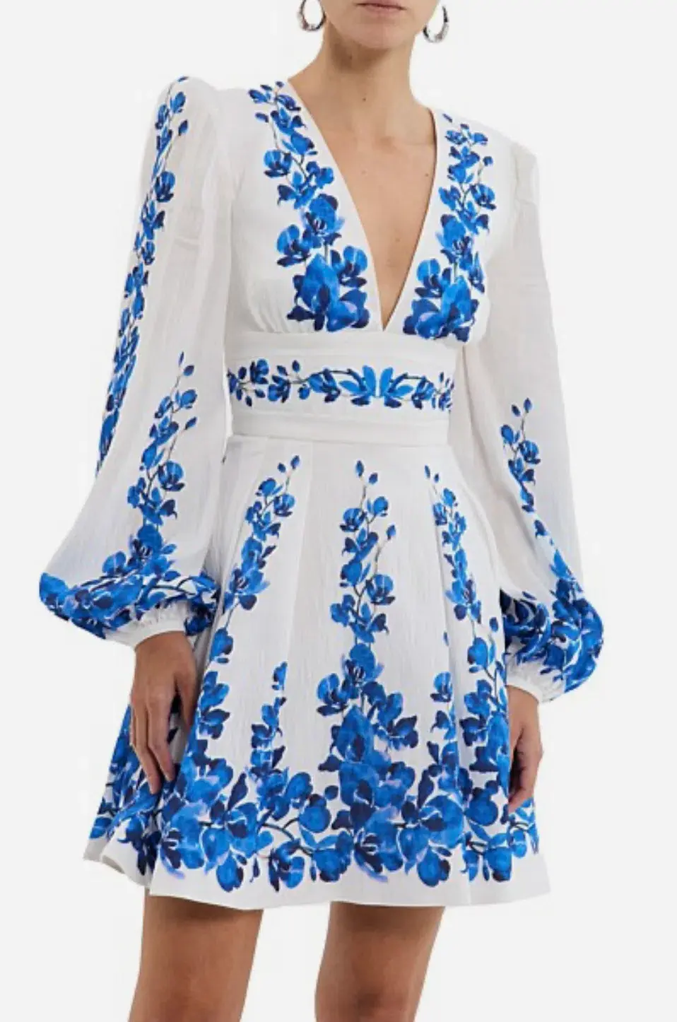 Rebecca Vallance Orchid Blues Mini Dress Size AU 12 - Image 3