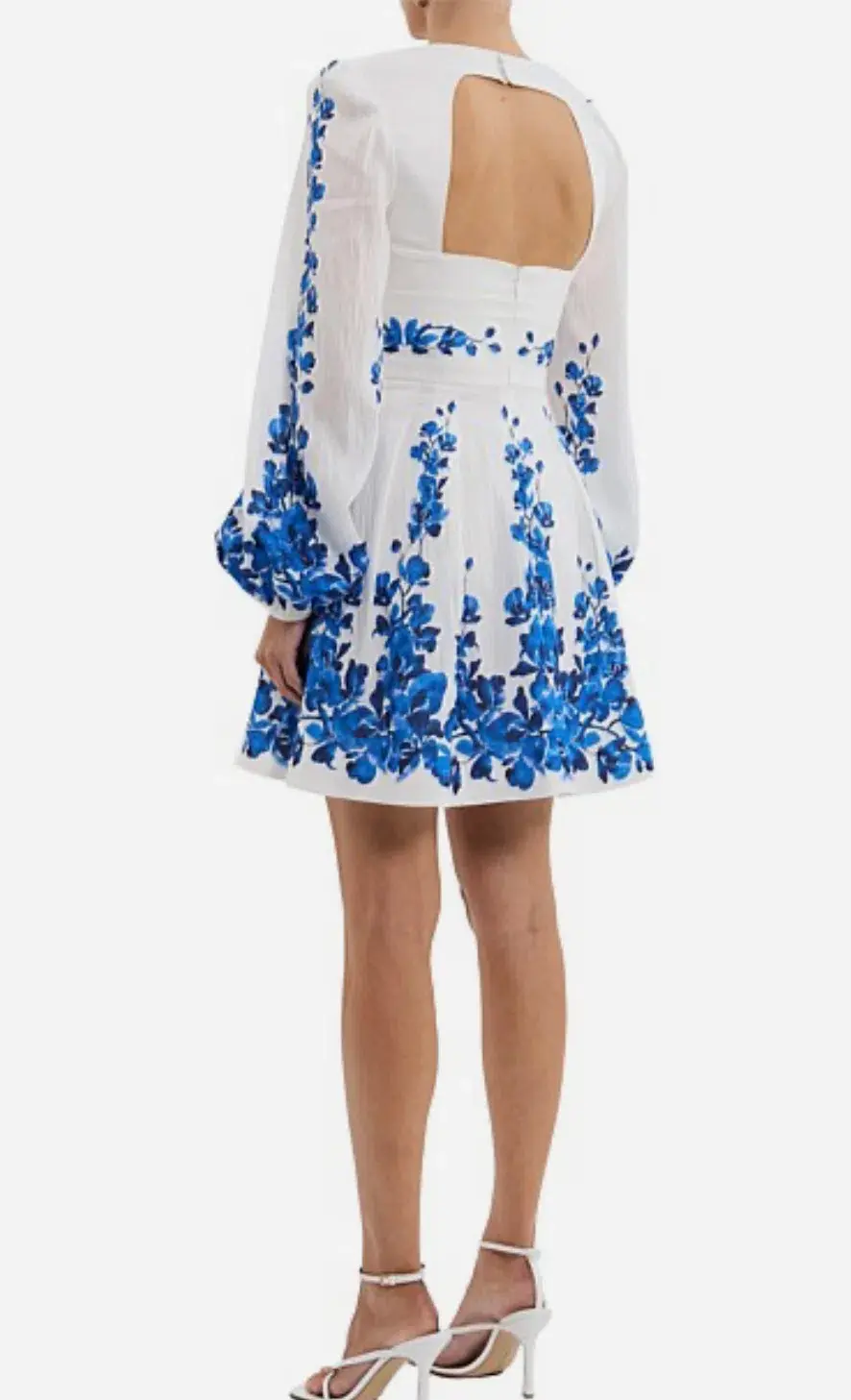 Rebecca Vallance Orchid Blues Mini Dress Size AU 12 - Image 2