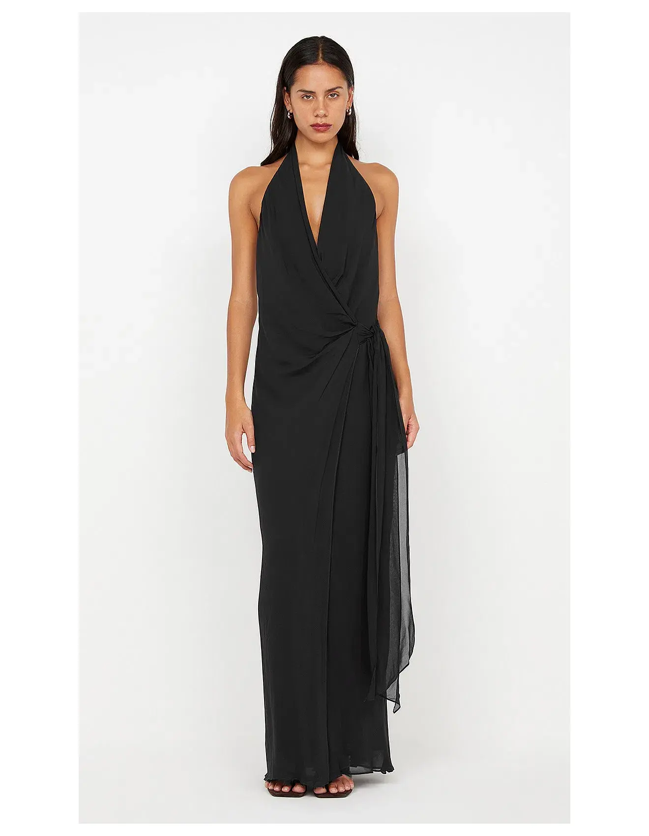 Bec and Bridge Senova Wrap Dress Black Size 6/XS - Image 1
