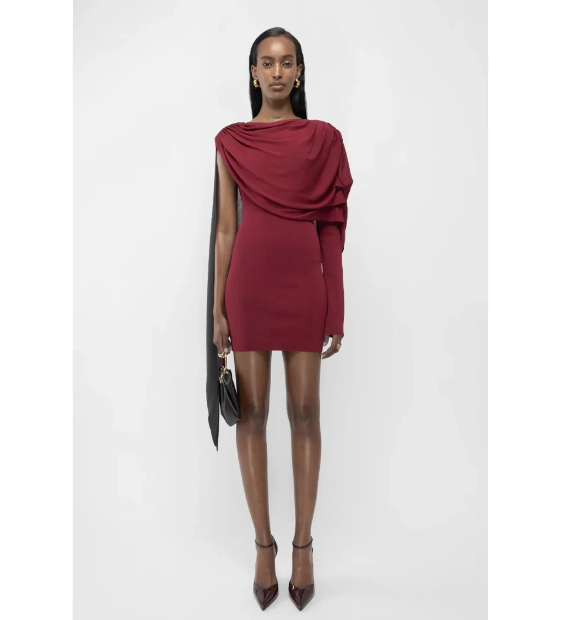 Arakii Knit Mini Dress Red Size XS AU 6 - Image 1