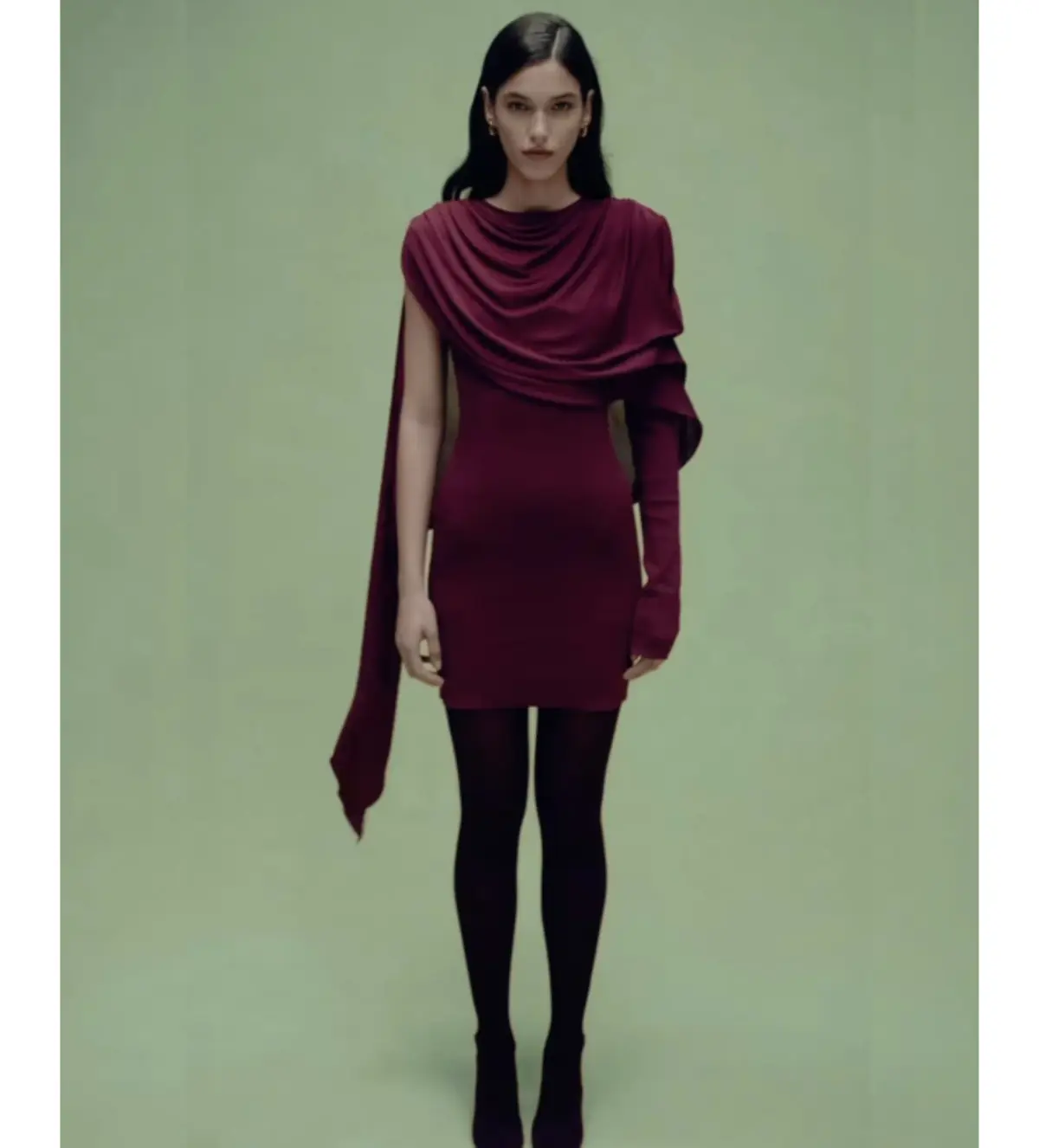 Arakii Knit Mini Dress Red Size XS AU 6 - Image 2