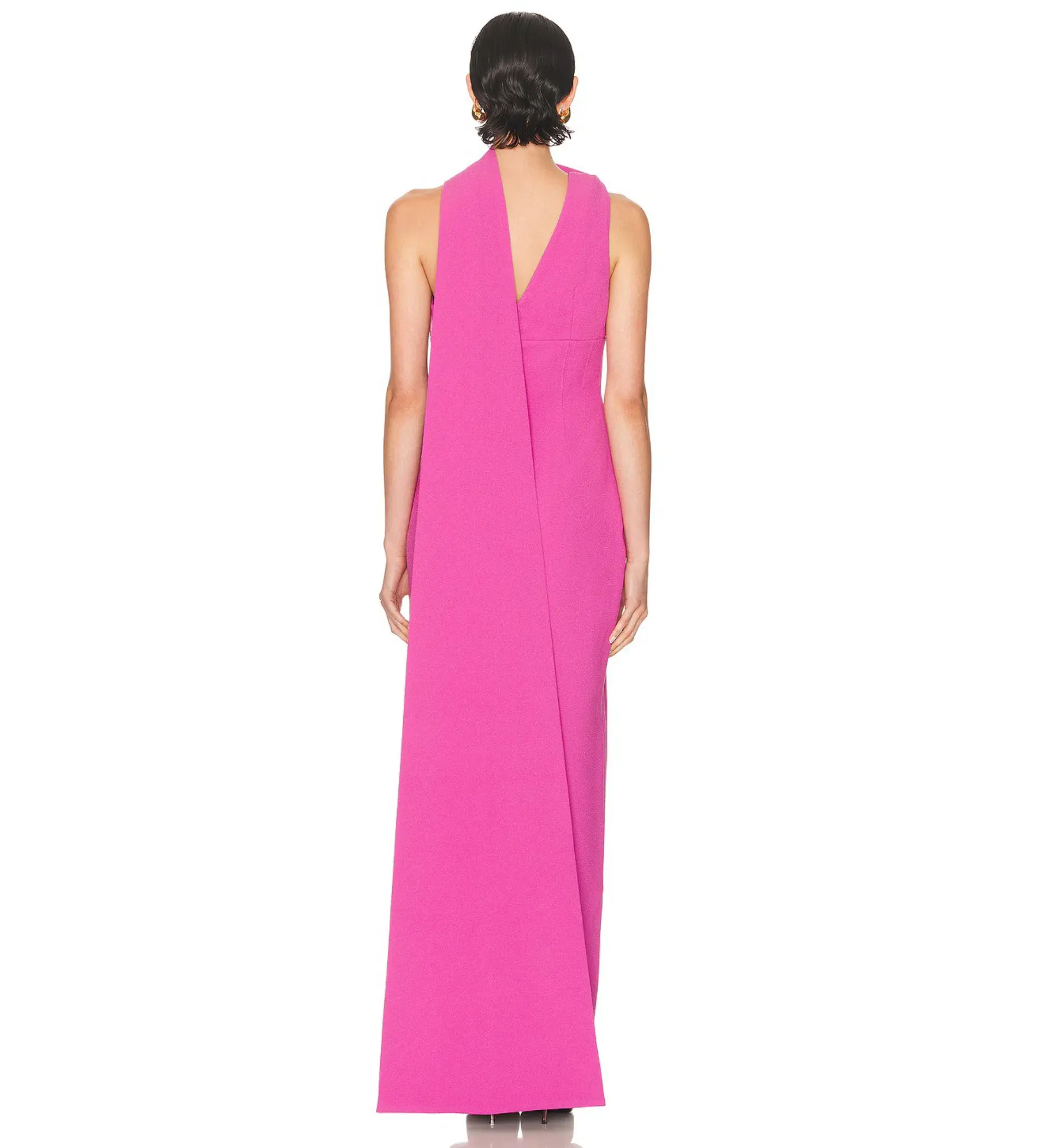 Rachel Gilbert Clara Gown Hot Pink Size 0 AU 6 - Image 7