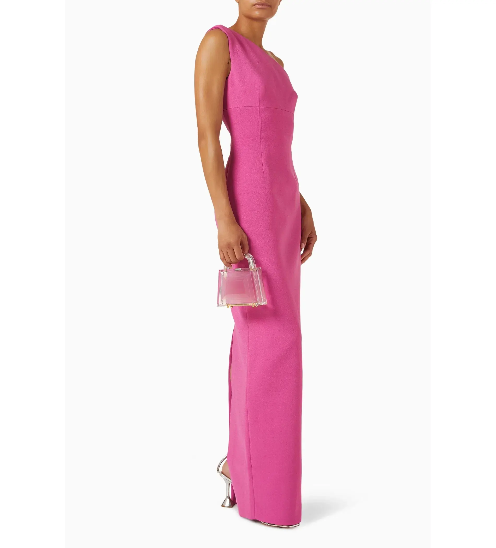 Rachel Gilbert Clara Gown Hot Pink Size 0 AU 6 - Image 5