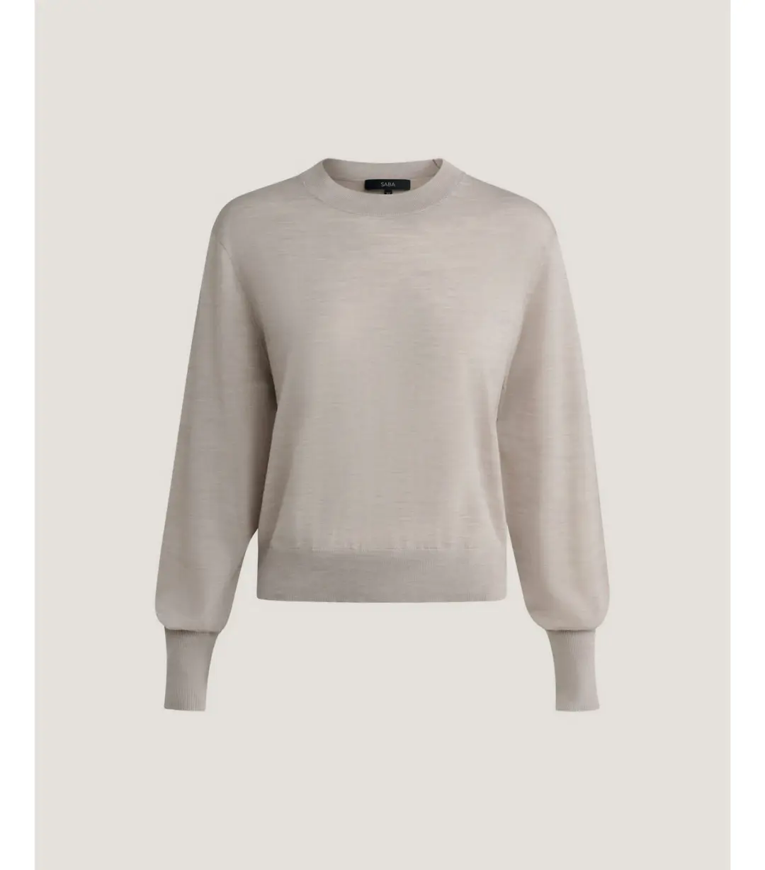 Saba Franka Crew Knit in Mink Size S / AU 10 for rent on The Volte - main image