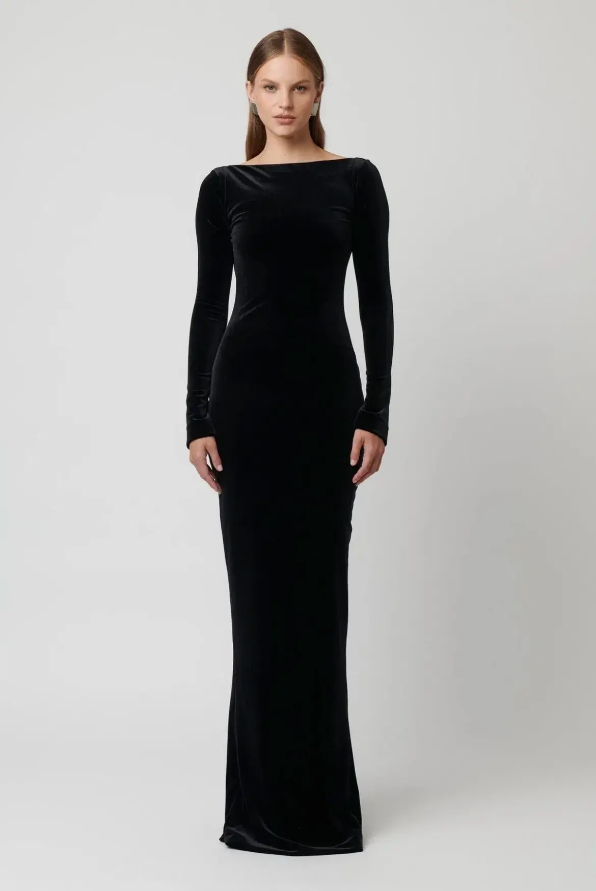Effie Kats Yasmine Gown in Black Size S / AU 8 - Image 1