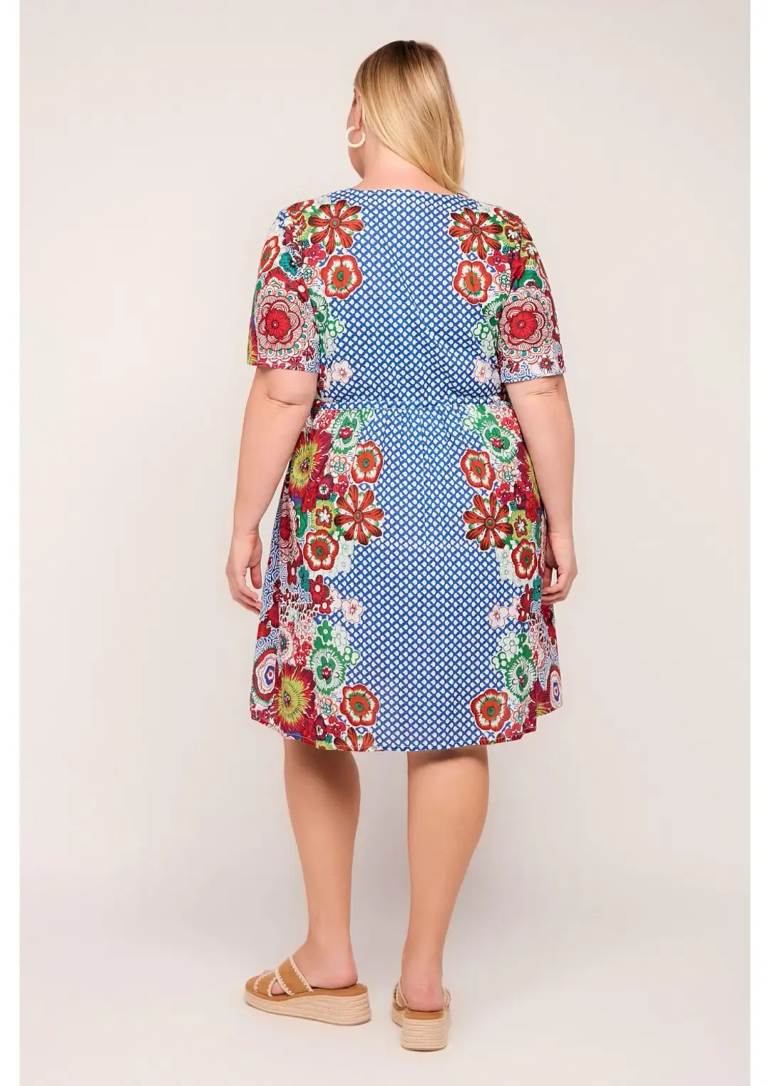 Adrift Iris Short Dress in Saleya Size L / AU 14 for rent on The Volte - main image