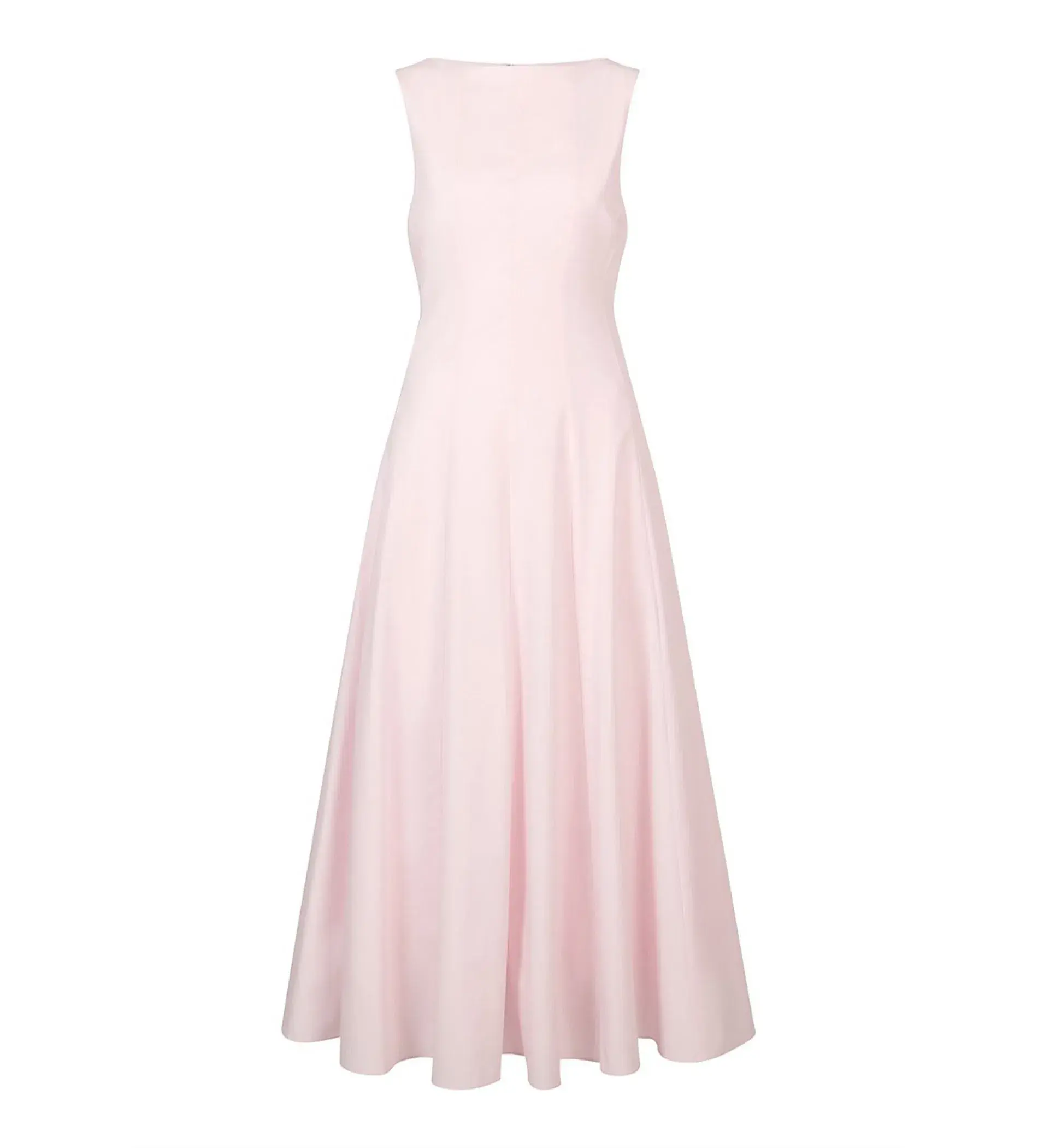 Witchery Panelled Midi Dress Powder Size AU 8 - Image 5