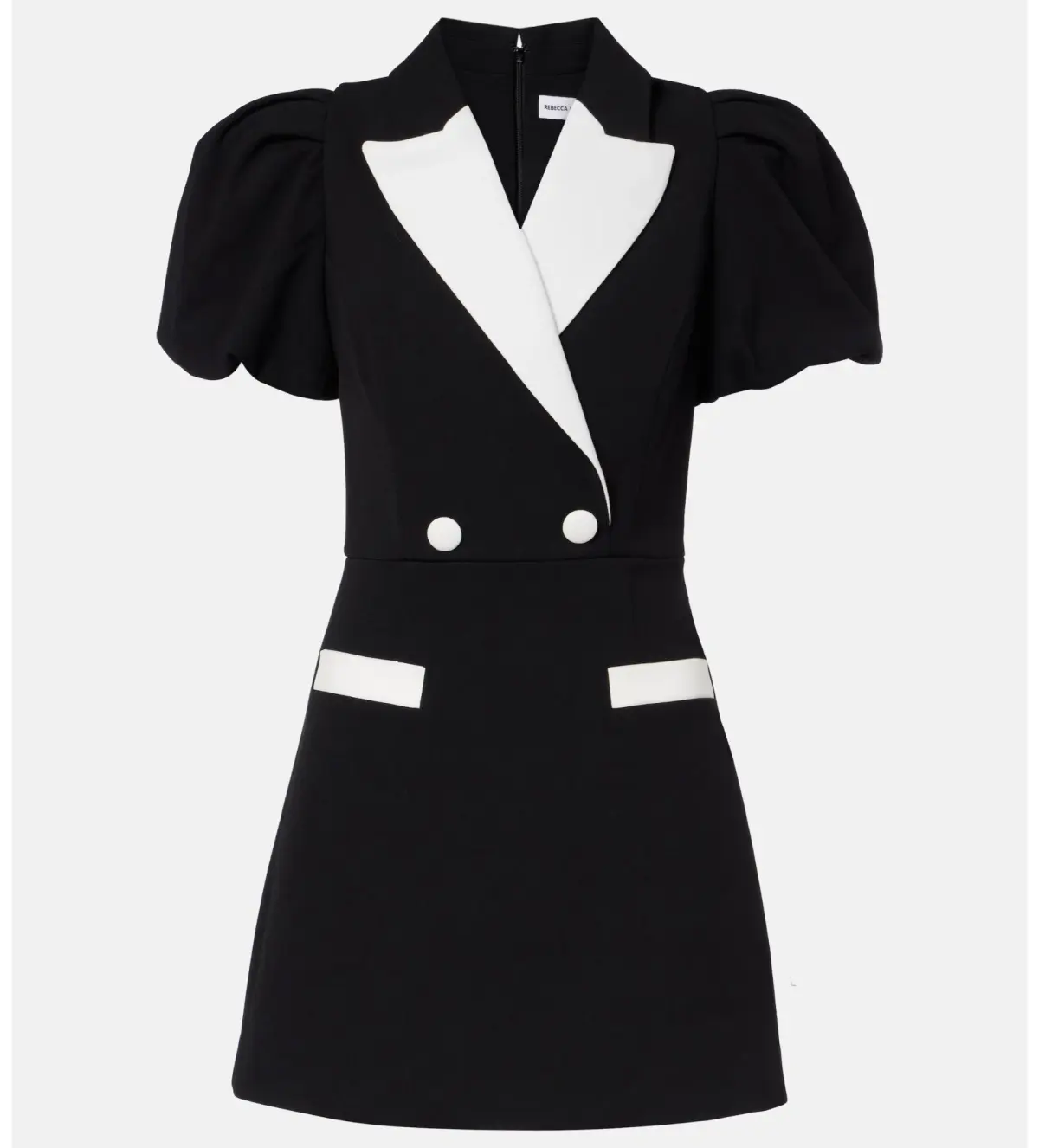 Rebecca Vallance Emma Mini Dress Black Size AU 10 - Image 6