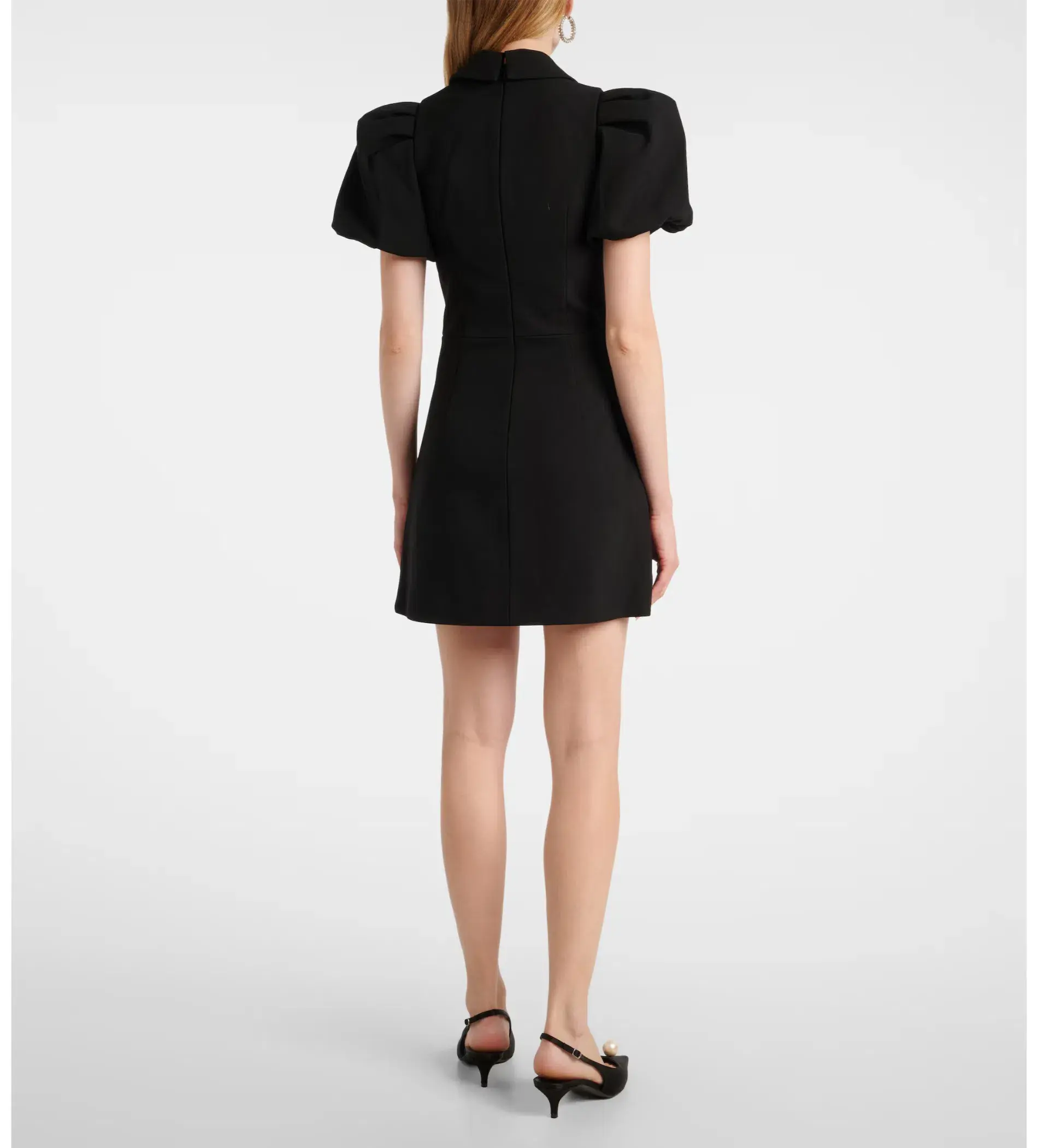 Rebecca Vallance Emma Mini Dress Black Size AU 10 - Image 4