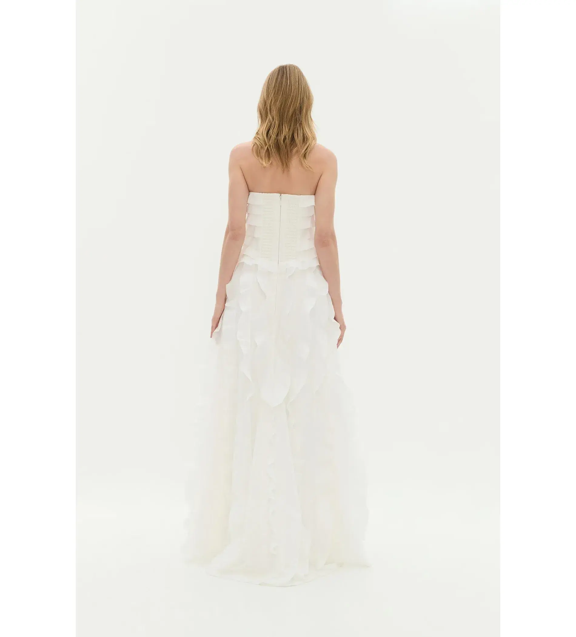 Aje Allairie Gown Ivory Size AU 8 - Image 3