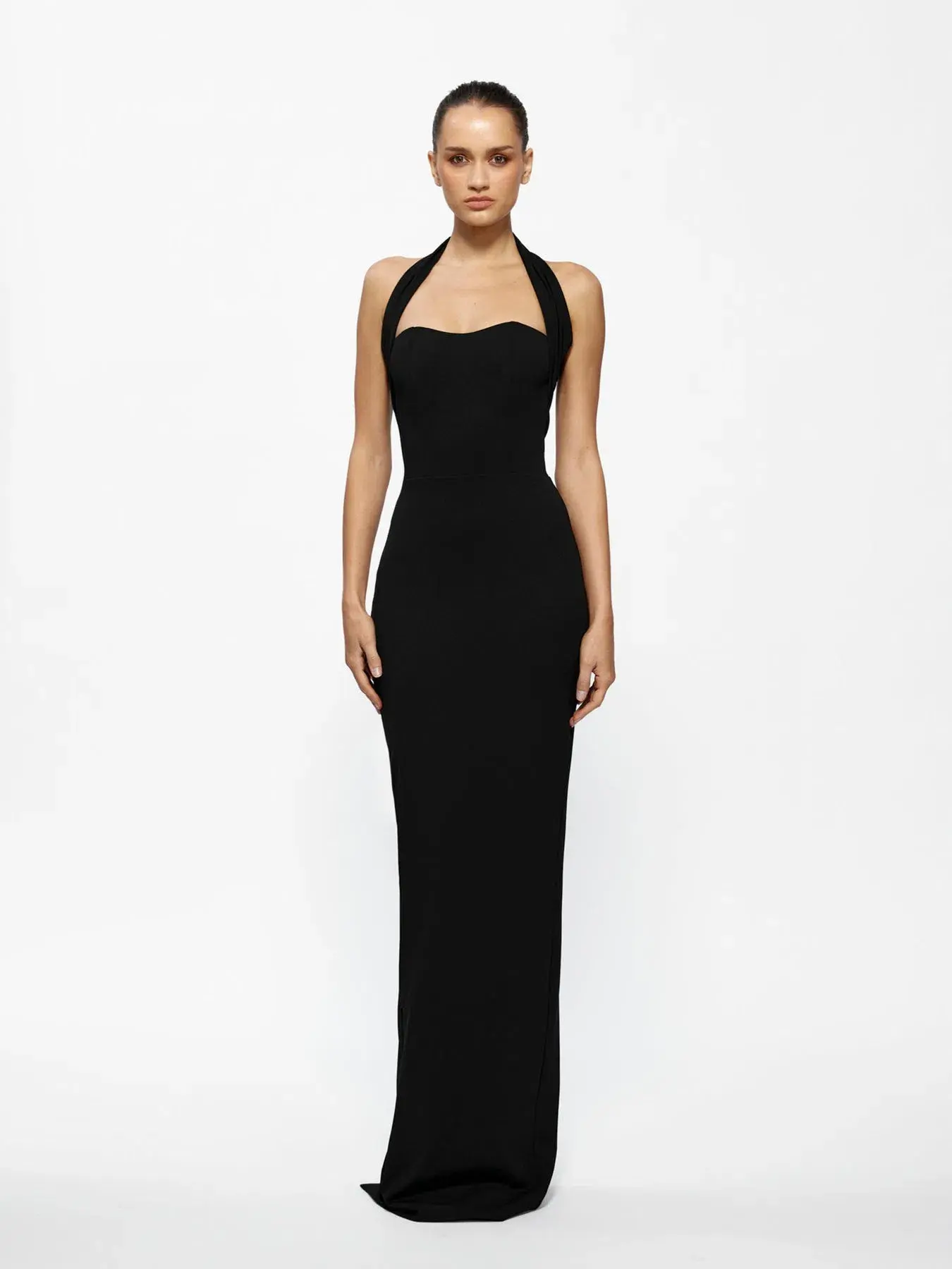 Effie Kats Marian Gown in Black Size 10 - Image 1