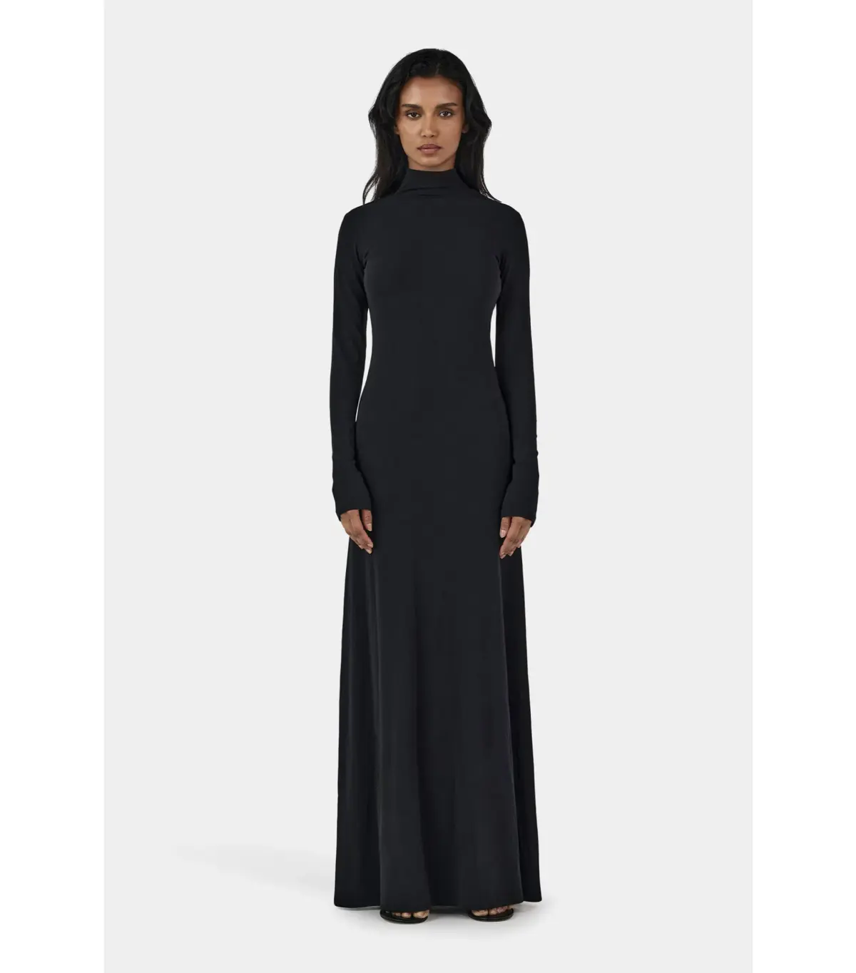 Hansen and Gretel Daphne Maxi Dress Black Size AU 10 - Image 1
