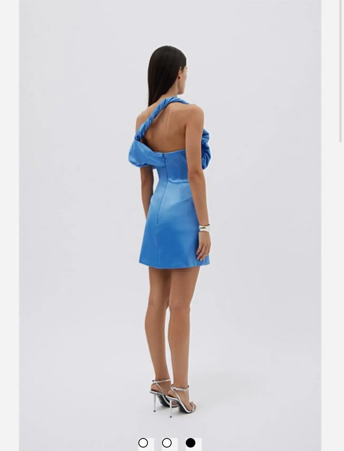 Rachel Gilbert Larna mini Dress Blue Size 10 - Image 2