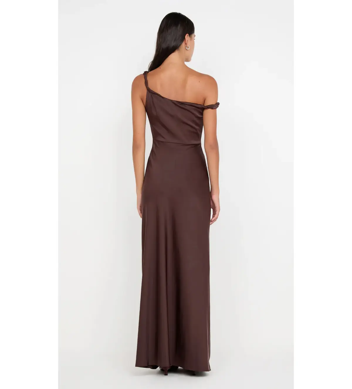 Bec and Bridge Lunetta Twist Strap Dress in Dark Chocolate Size L / AU 12 - Image 4