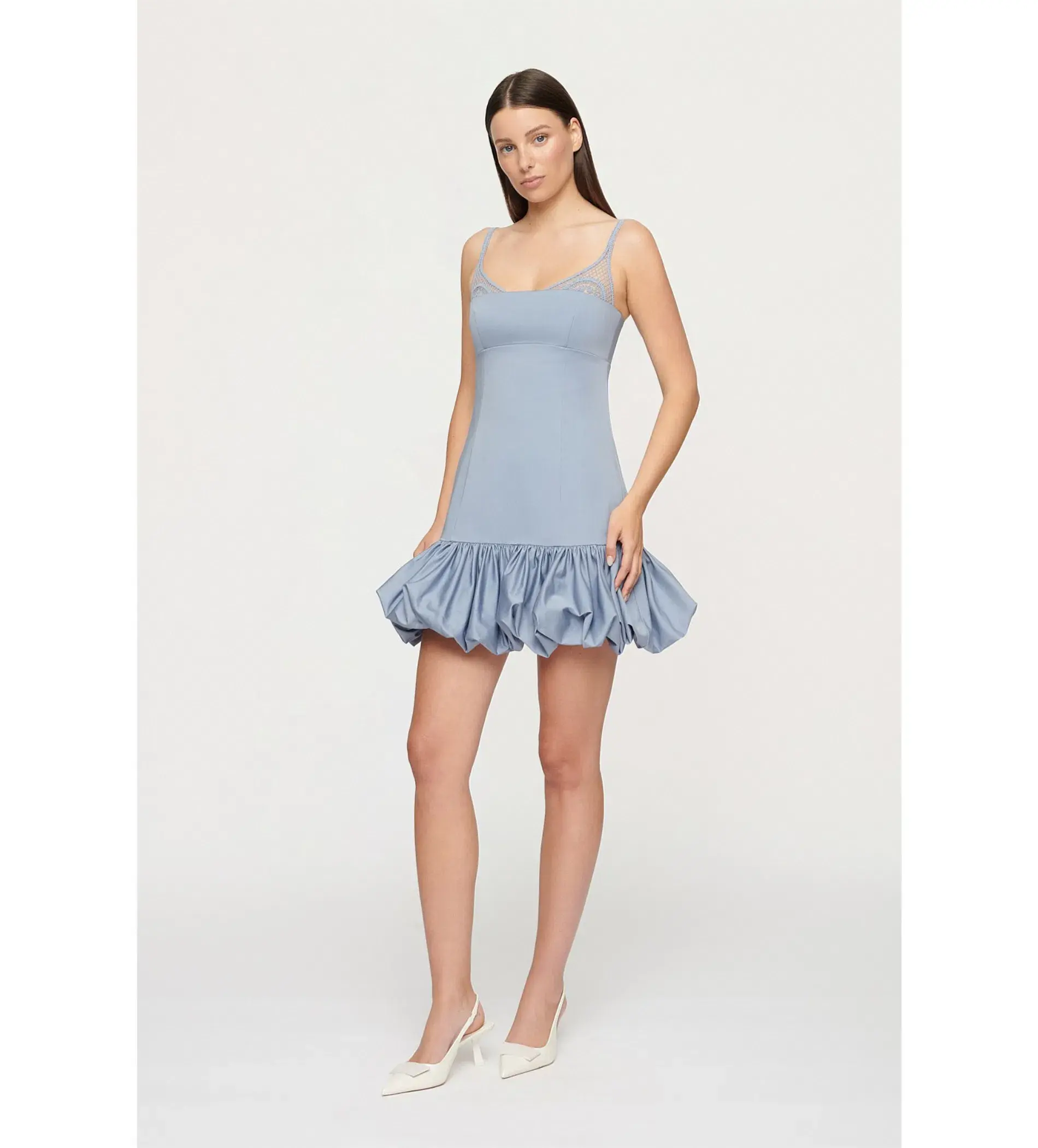 Clea Daisy Mini Dress in Hydrangea Size S/ AU 8 - Image 2