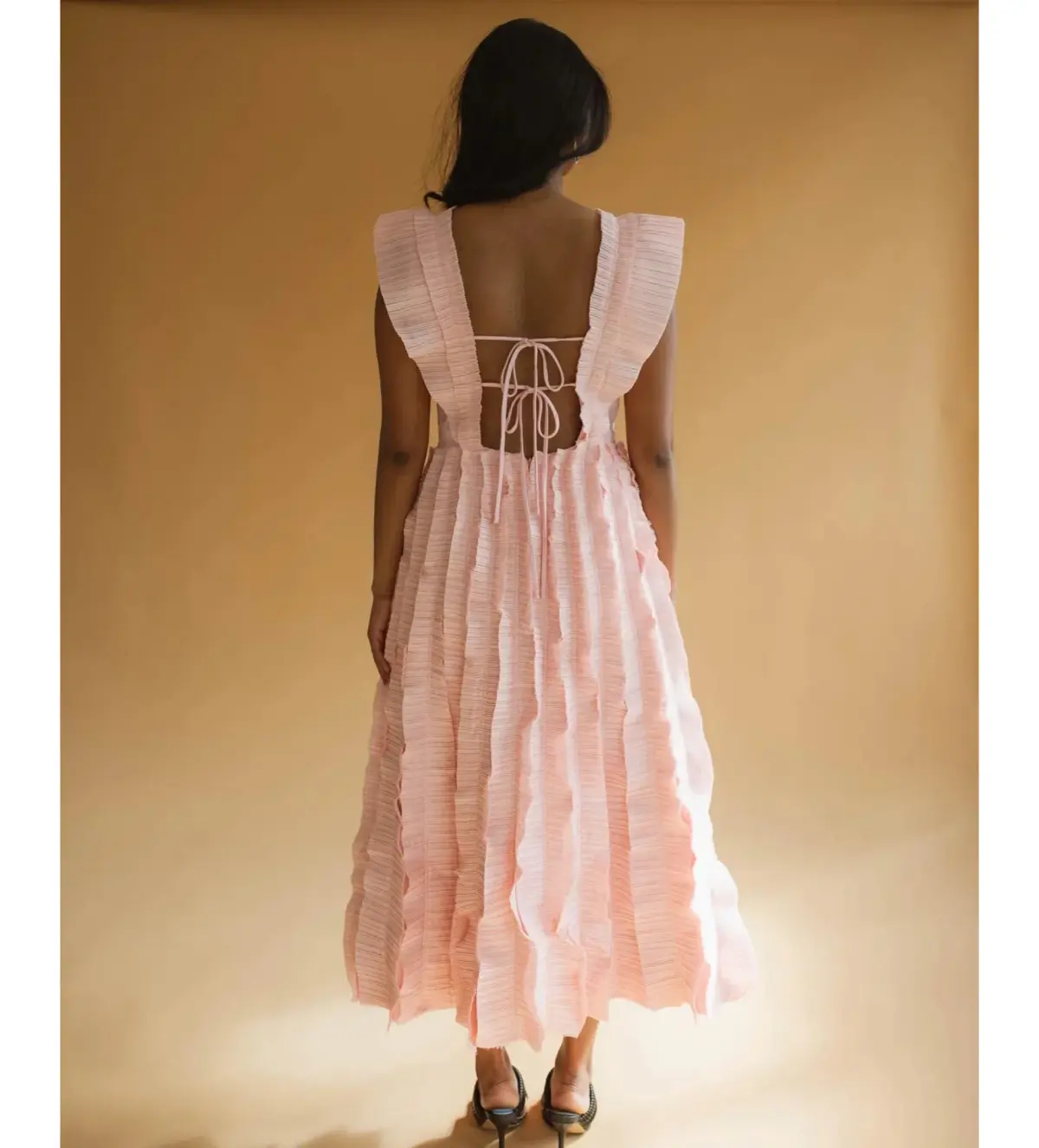 Aje Hybrid Midi Dress in Rose Pink Size M / AU 10  - Image 2