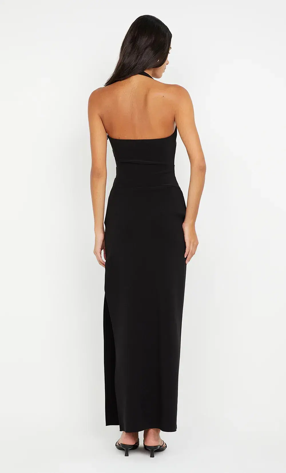 Bec & Bridge Ariven Halter Maxi Dress  Black  Size 8 - Image 6