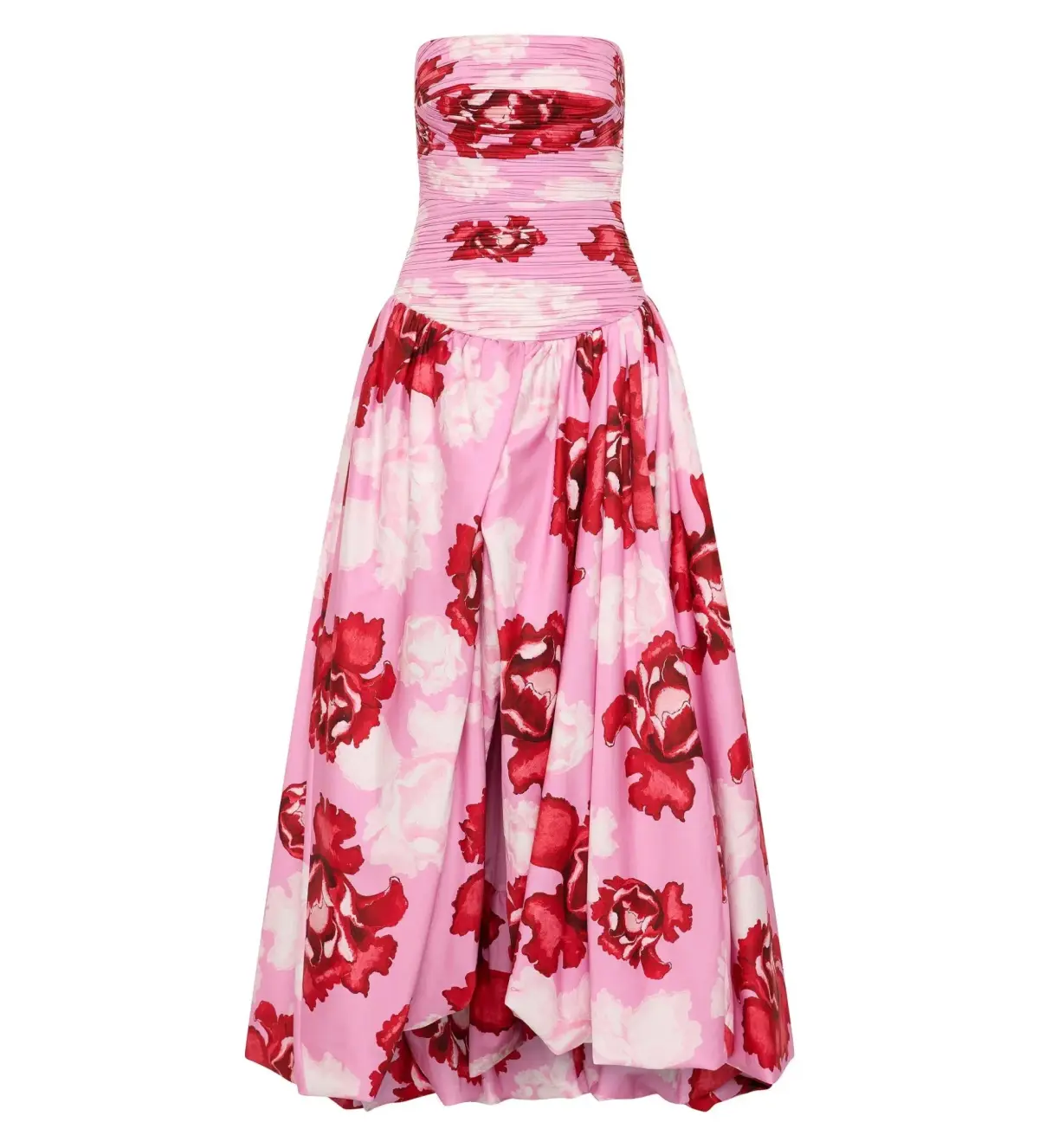 Aje Behold Maxi Dress Pink Boldly Blooming Size AU 10 - Image 8