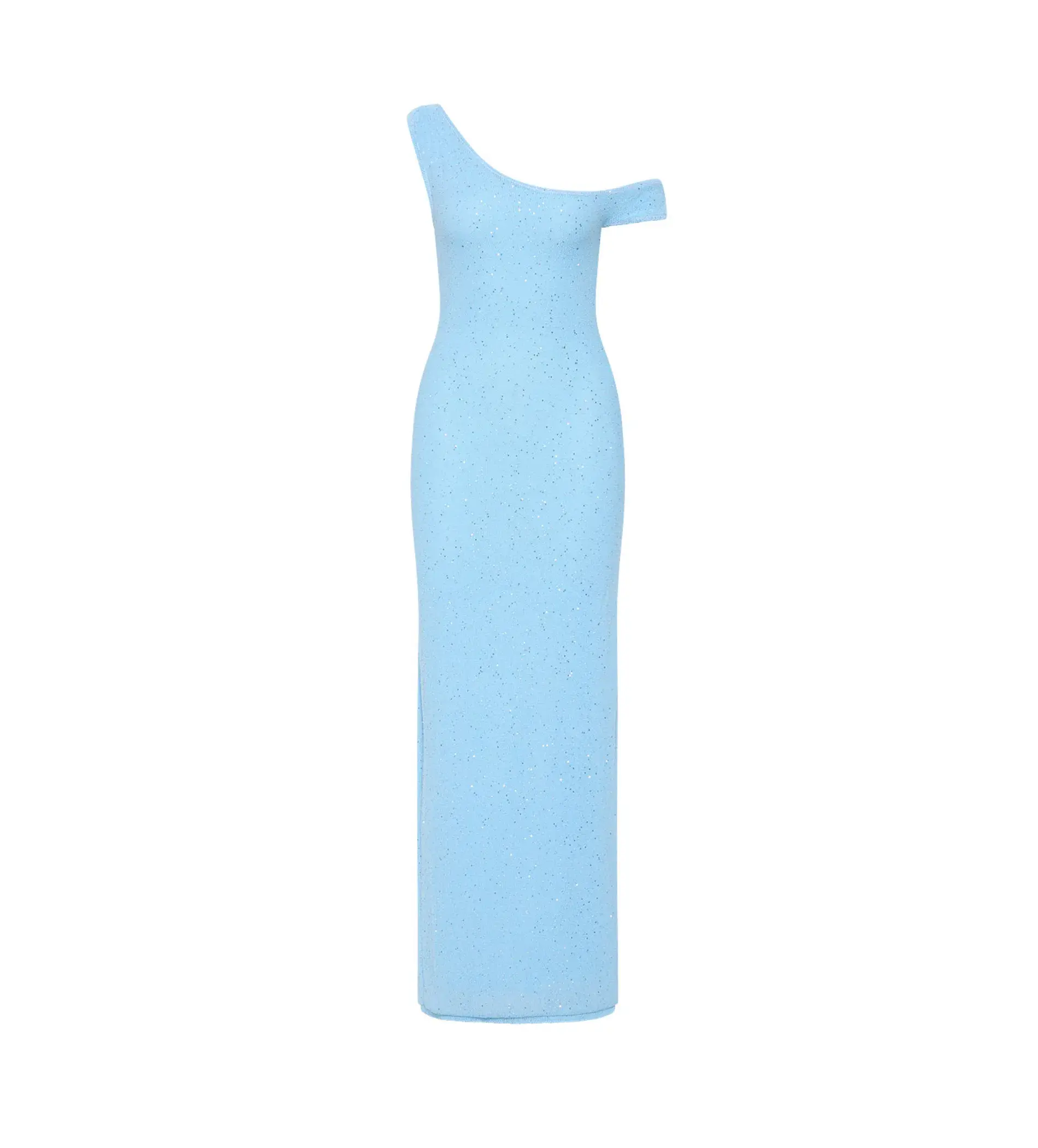Isabelle Quinn Tula Maxi Dress Blue Sequin Size 6 - Image 4