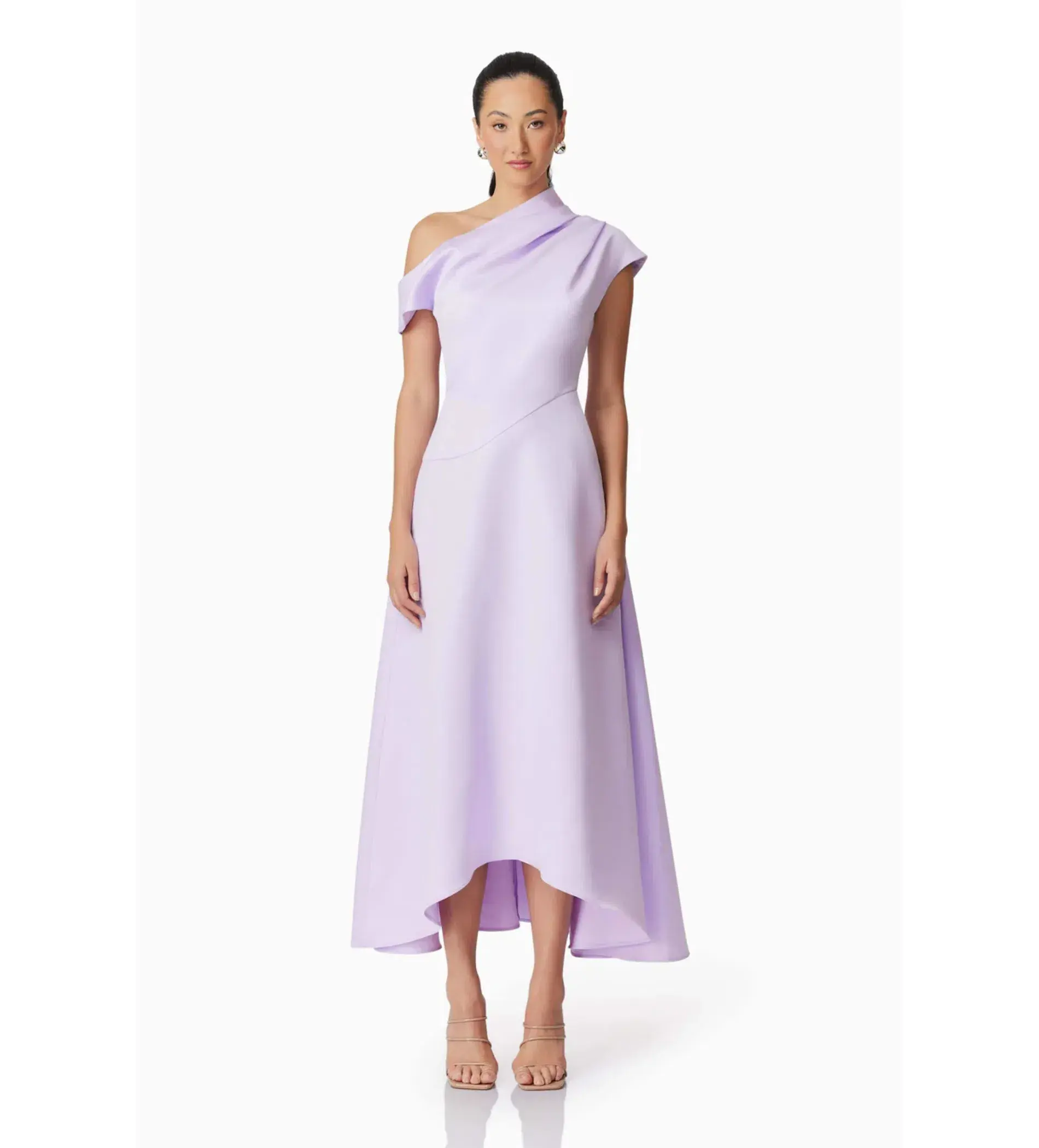 Elliatt Marissa One Shoulder Gown Purple Size 10/M - Image 1