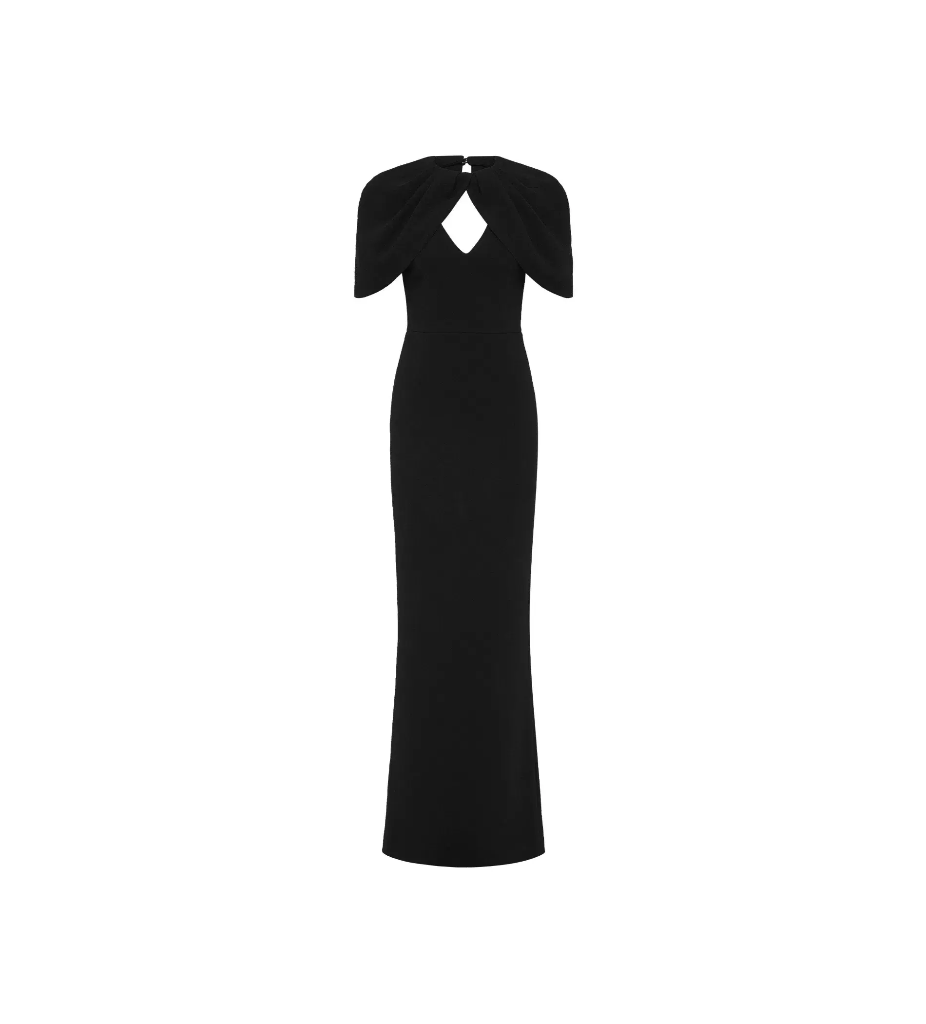 Rebecca Vallance Cameron Full Length Gown in Black Size AU 10 - Image 4