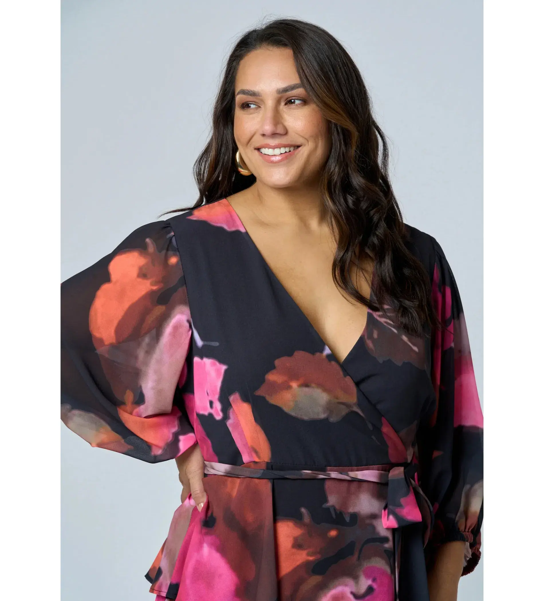 Curve Project Temptress Dress in Pink Dusk Size 22 - Image 4