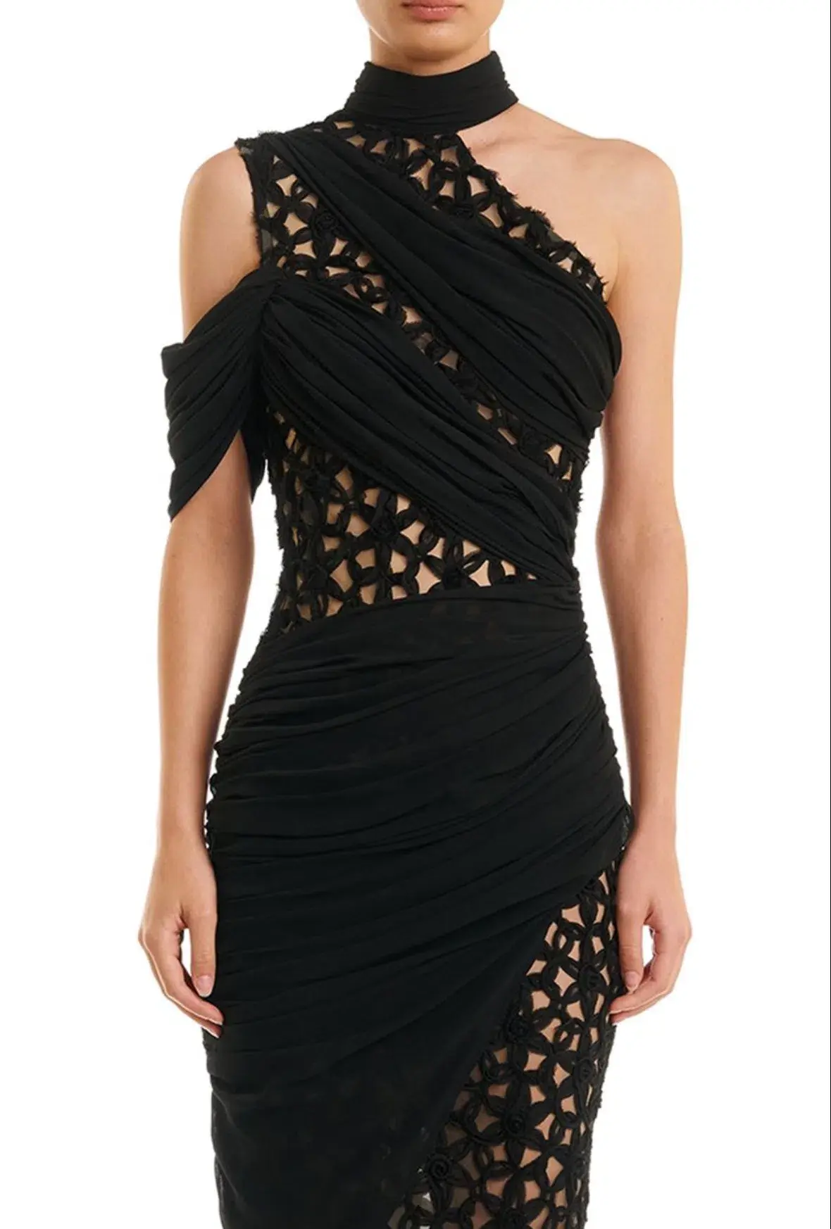 Eliya The Label Milan Dress Black Size S/8 - Image 3