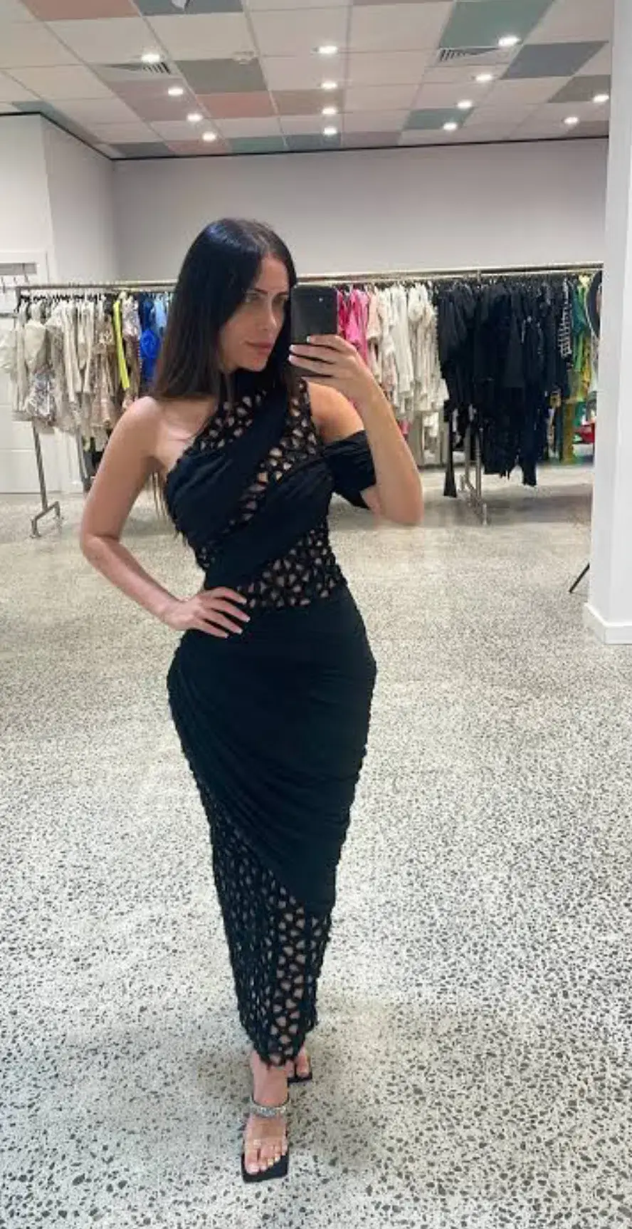 Eliya The Label Milan Dress Black Size S/8 for rent on The Volte - main image