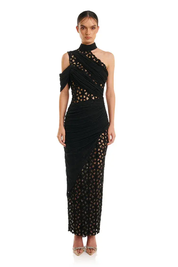 Eliya The Label Milan Dress Black Size S/8 - Image 1