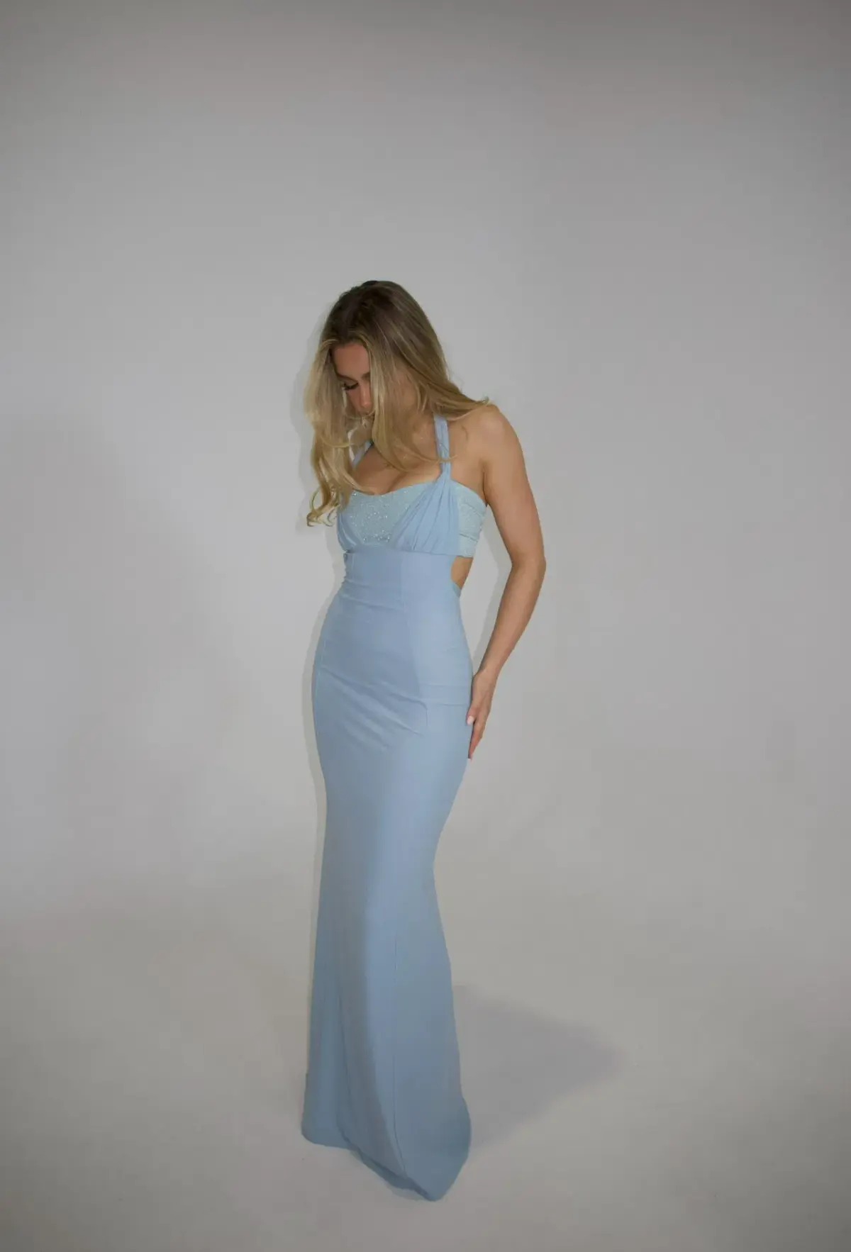 Deconduarte Gemona Maxi Opaque Baby Blue Size 8 - Image 2