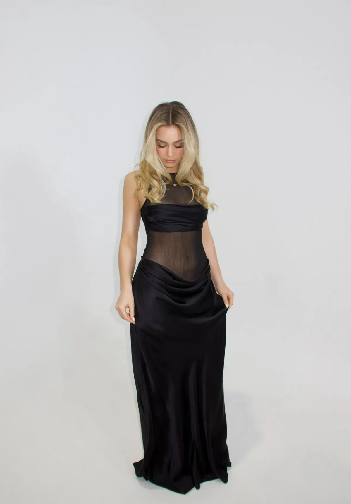 NBD Fiza Maxi Dress Black Size 8 - Image 1