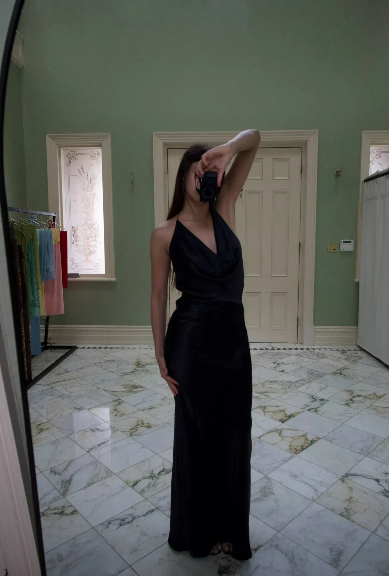 Natalie Rolt Black Gabi Gown Size AU 6 - Image 1