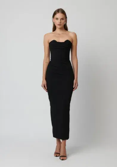 Effie Kats Rozela Maxi Dress in Black Size XS/ AU 6 - Image 1
