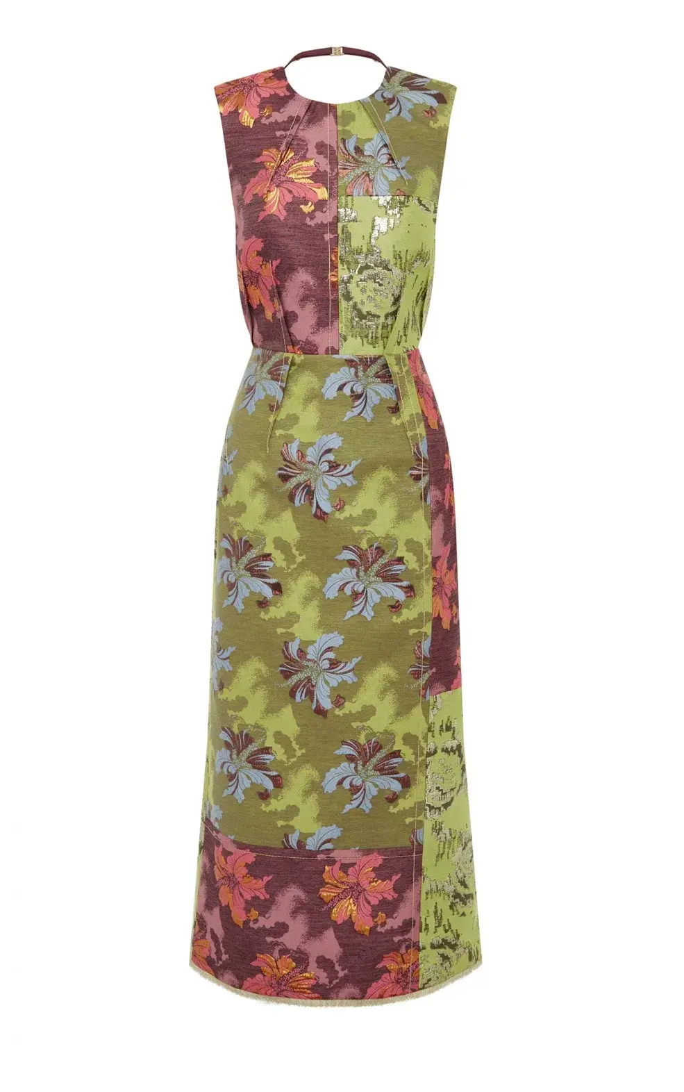 Alemais Adriana Jacquard Midi Gown Multi Size AU 10 - Image 5