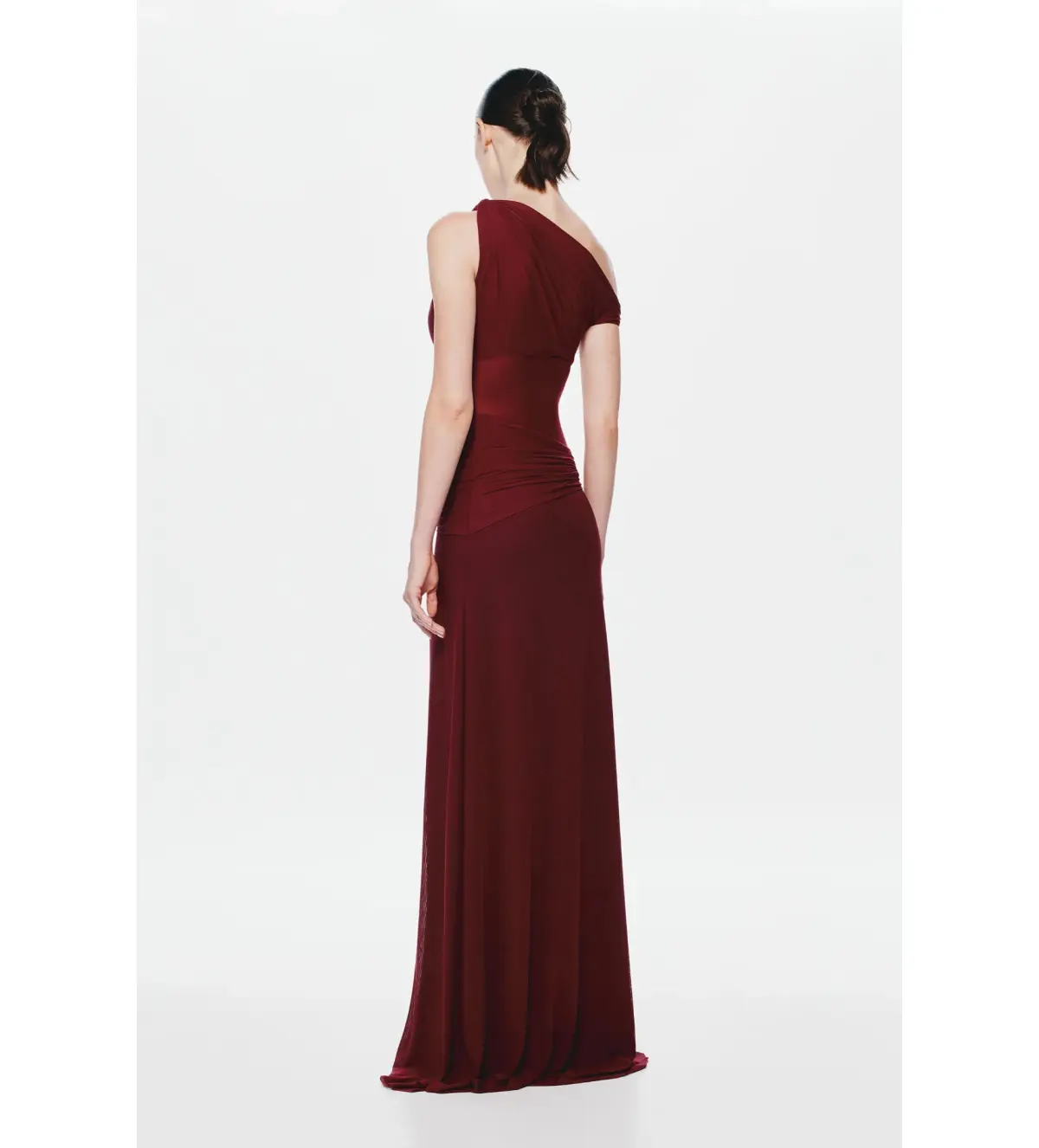 Misha Sisal Mesh Maxi Dress Port Size AU 8 - Image 3