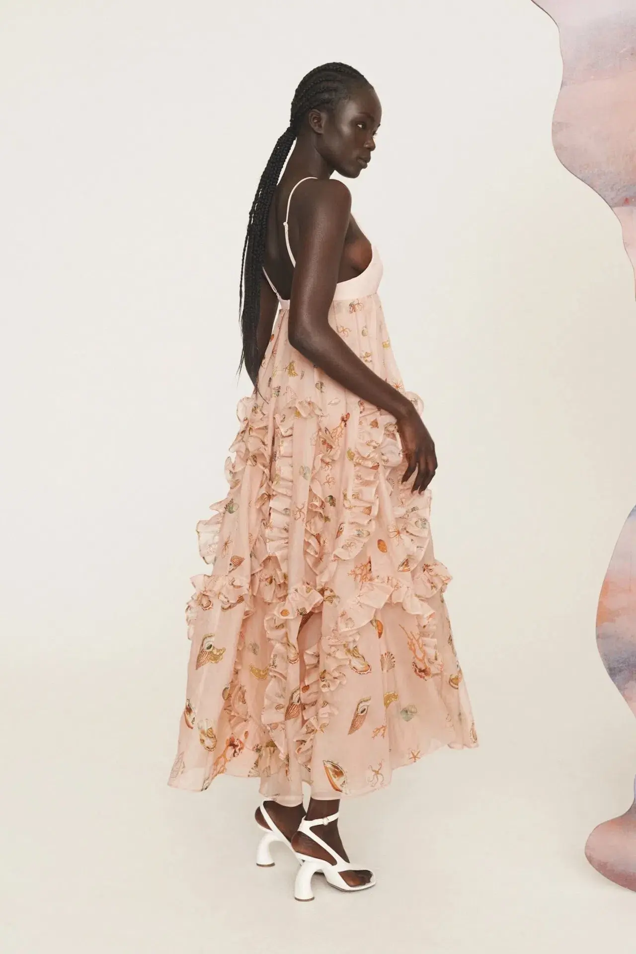 ALEMAIS SHELLY GOWN SIZE 6 - Image 2