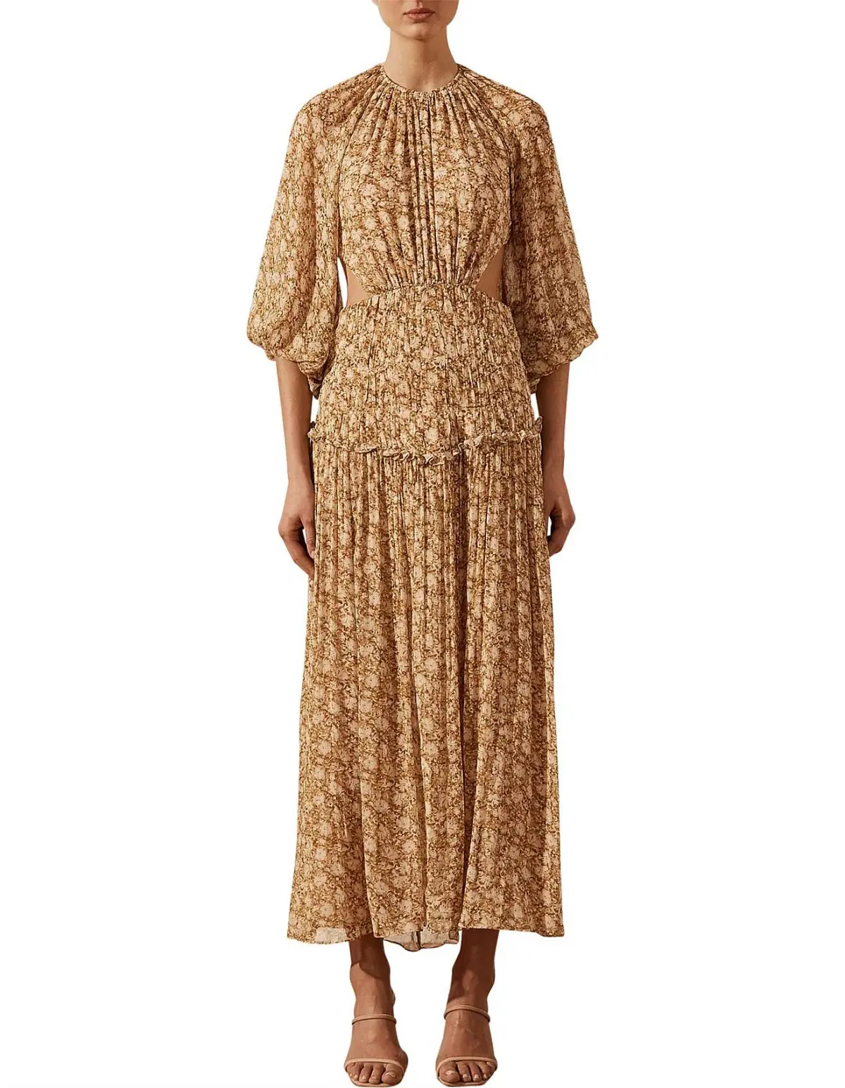 Shona Joy: Julia Cutout Backless Midi Dress - Image 1