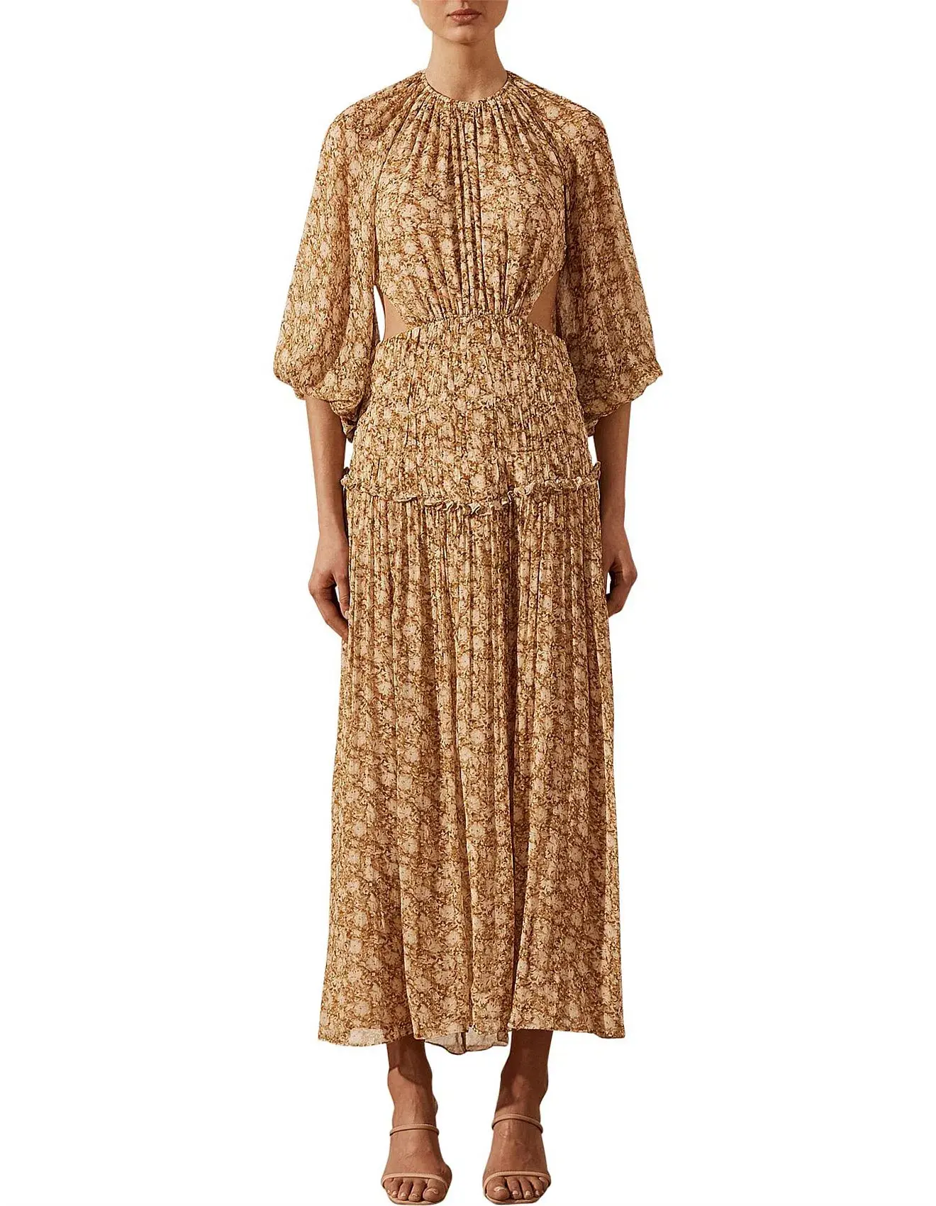 Shona Joy: Julia Cutout Backless Midi Dress - Image 1