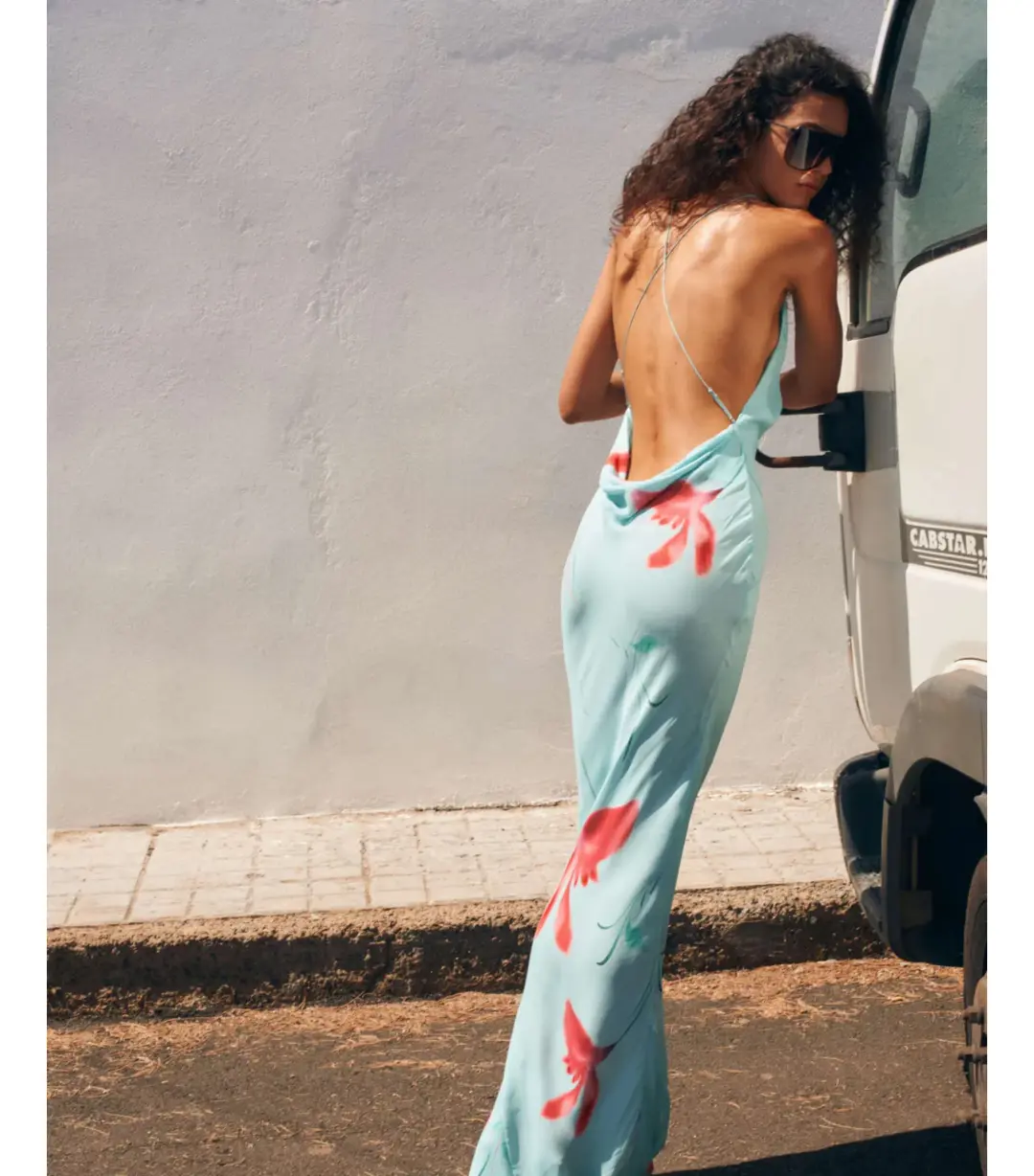 Rat & Boa Vincenza Maxi Dress Blue Size M / AU 10 for rent on The Volte - main image