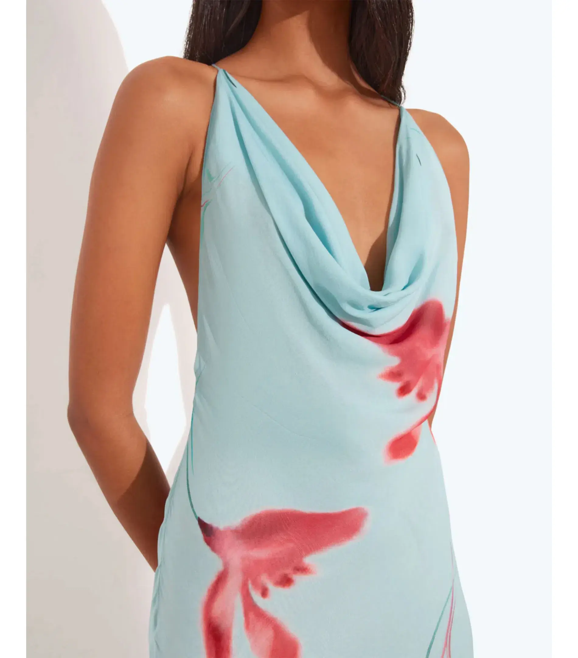 Rat & Boa Vincenza Maxi Dress Blue Size M / AU 10 - Image 2
