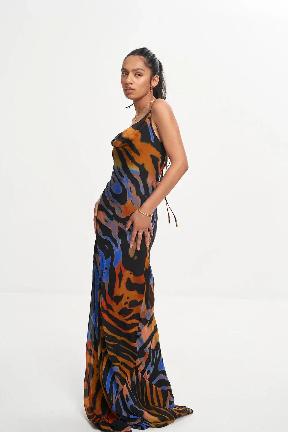 Rat & Boa Fabienne Dress Size Multi Print XS / AU 6 - Image 3